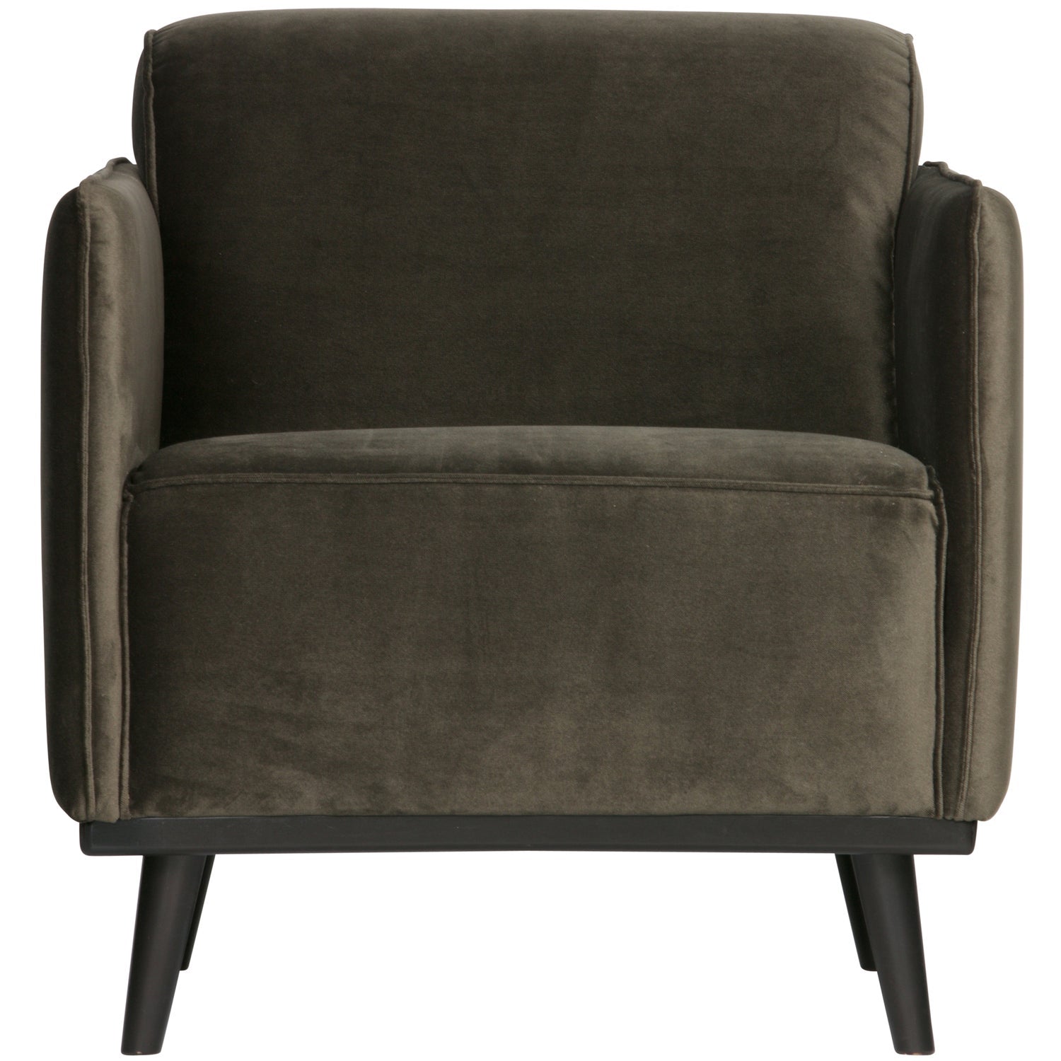 STATEMENT ARM CHAIR VELVET WARMEN GRUN