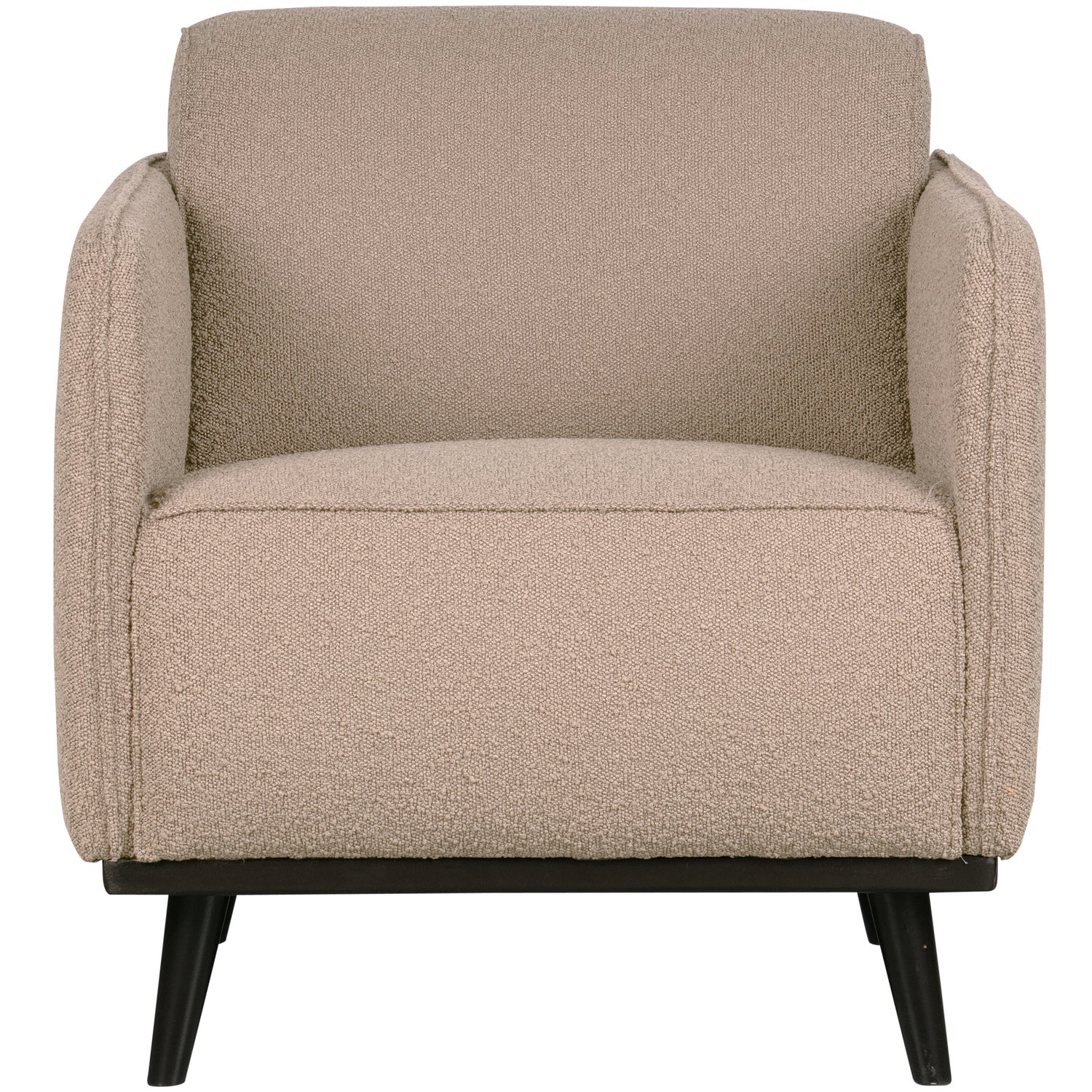 STATEMENT ARM CHAIR BOUCLE BEIGE