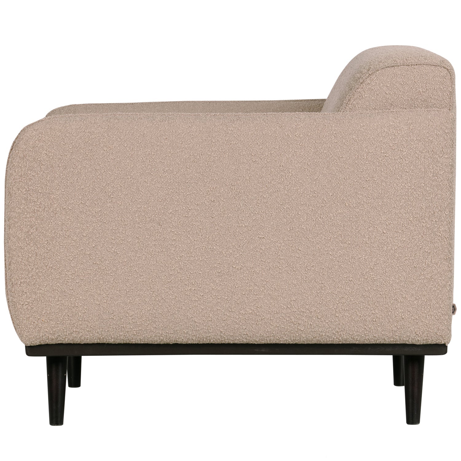 STATEMENT ARM CHAIR BOUCLE BEIGE
