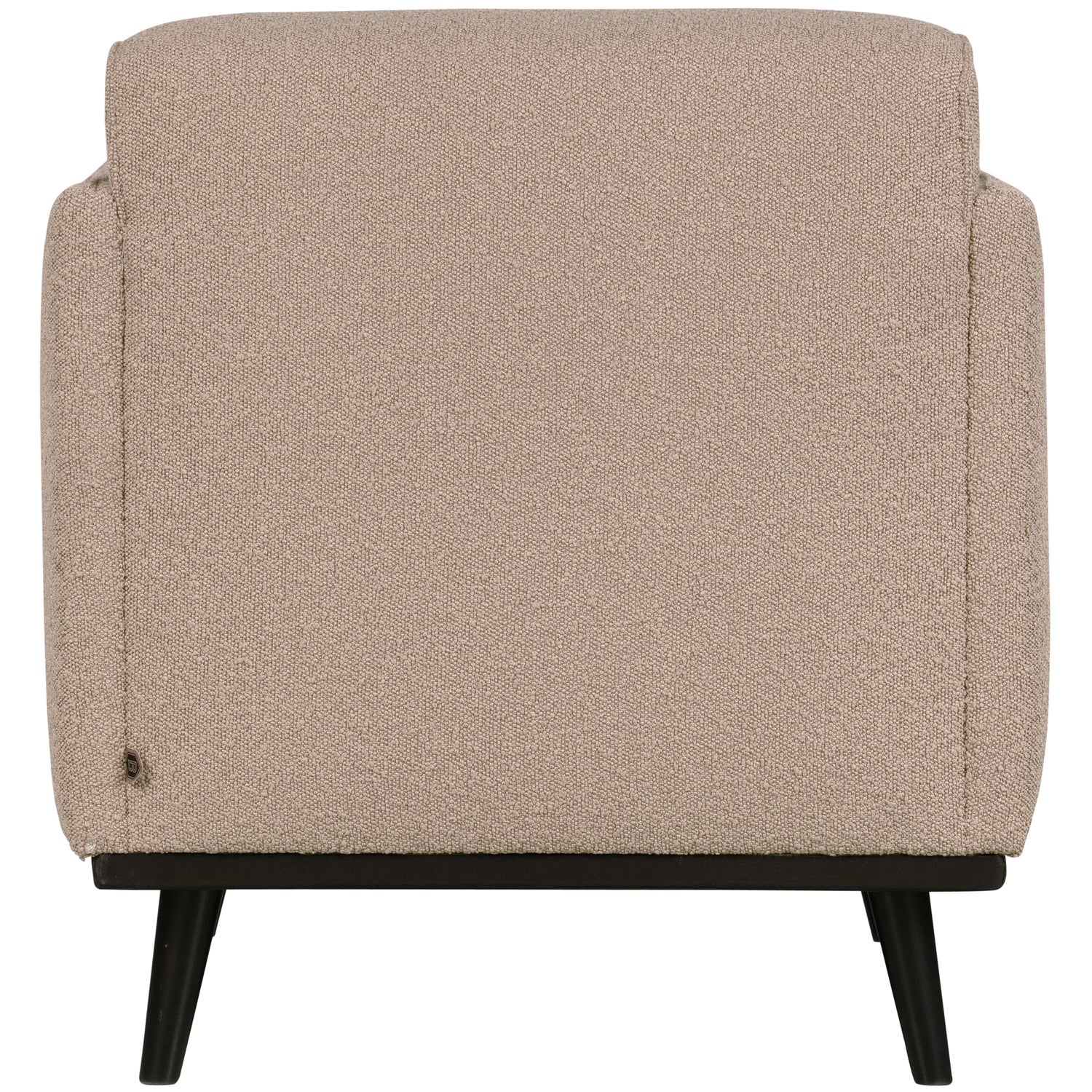 STATEMENT ARM CHAIR BOUCLE BEIGE