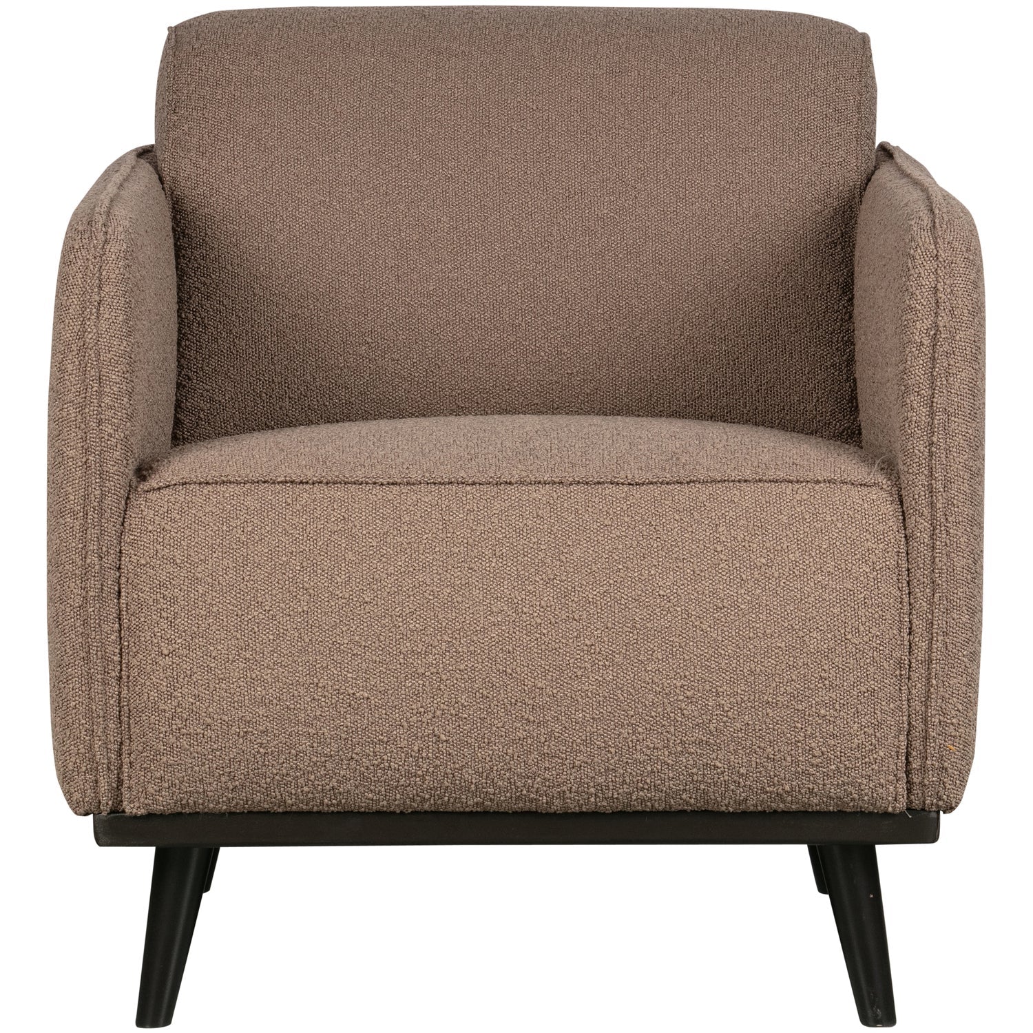 STATEMENT ARM CHAIR BOUCLE NOUGAT