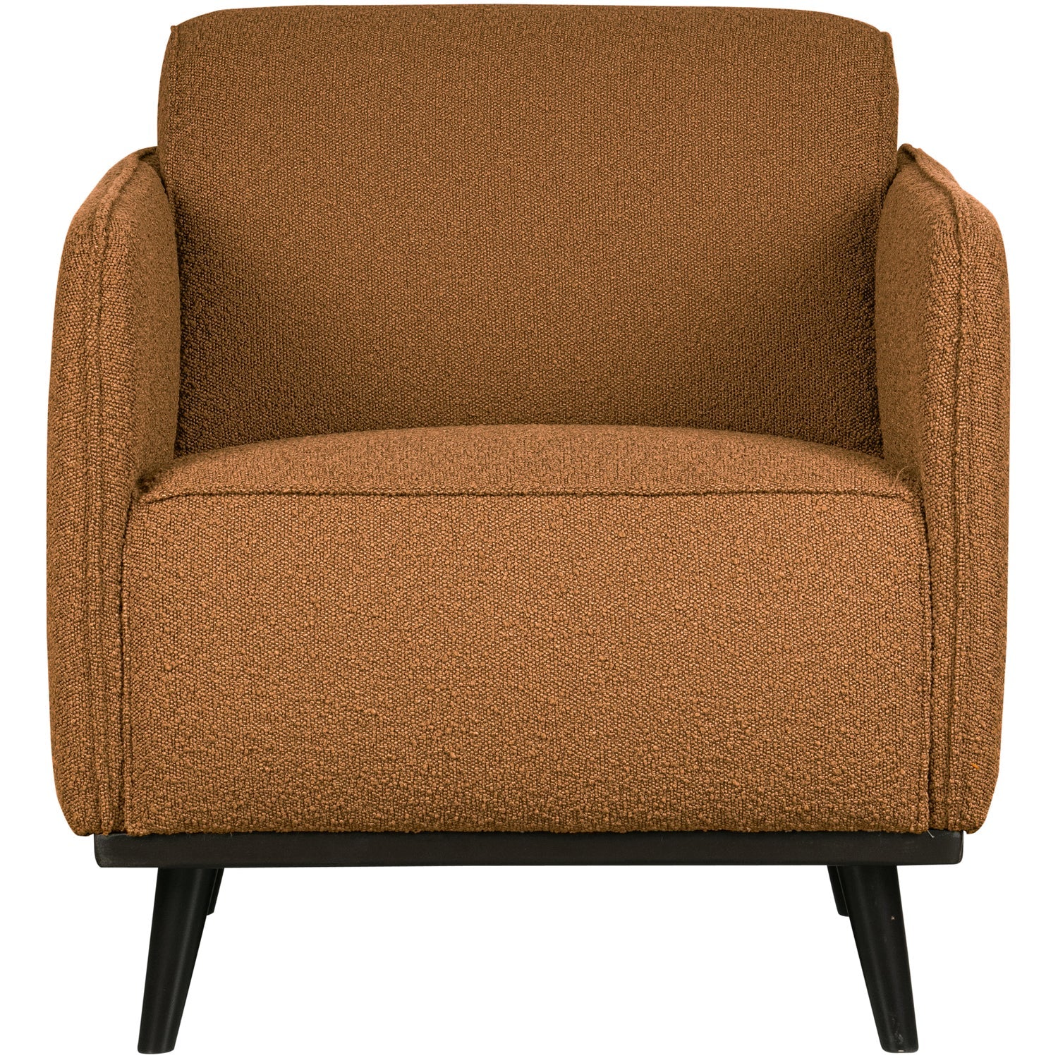 STATEMENT ARM CHAIR BOUCLE BUTTER