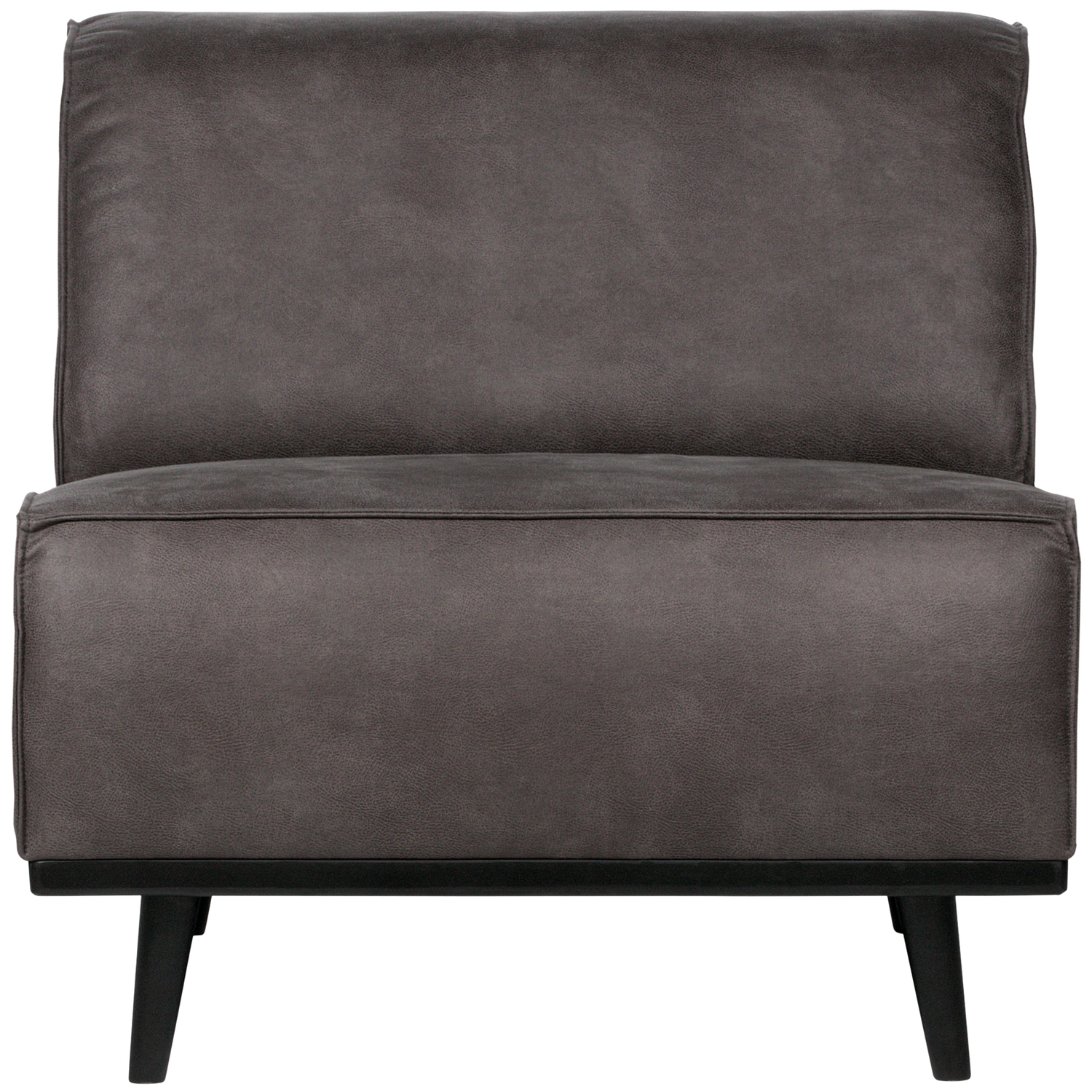 STATEMENT 1-SITZER ELEMENT ECOLEDER DUNKELGRAU