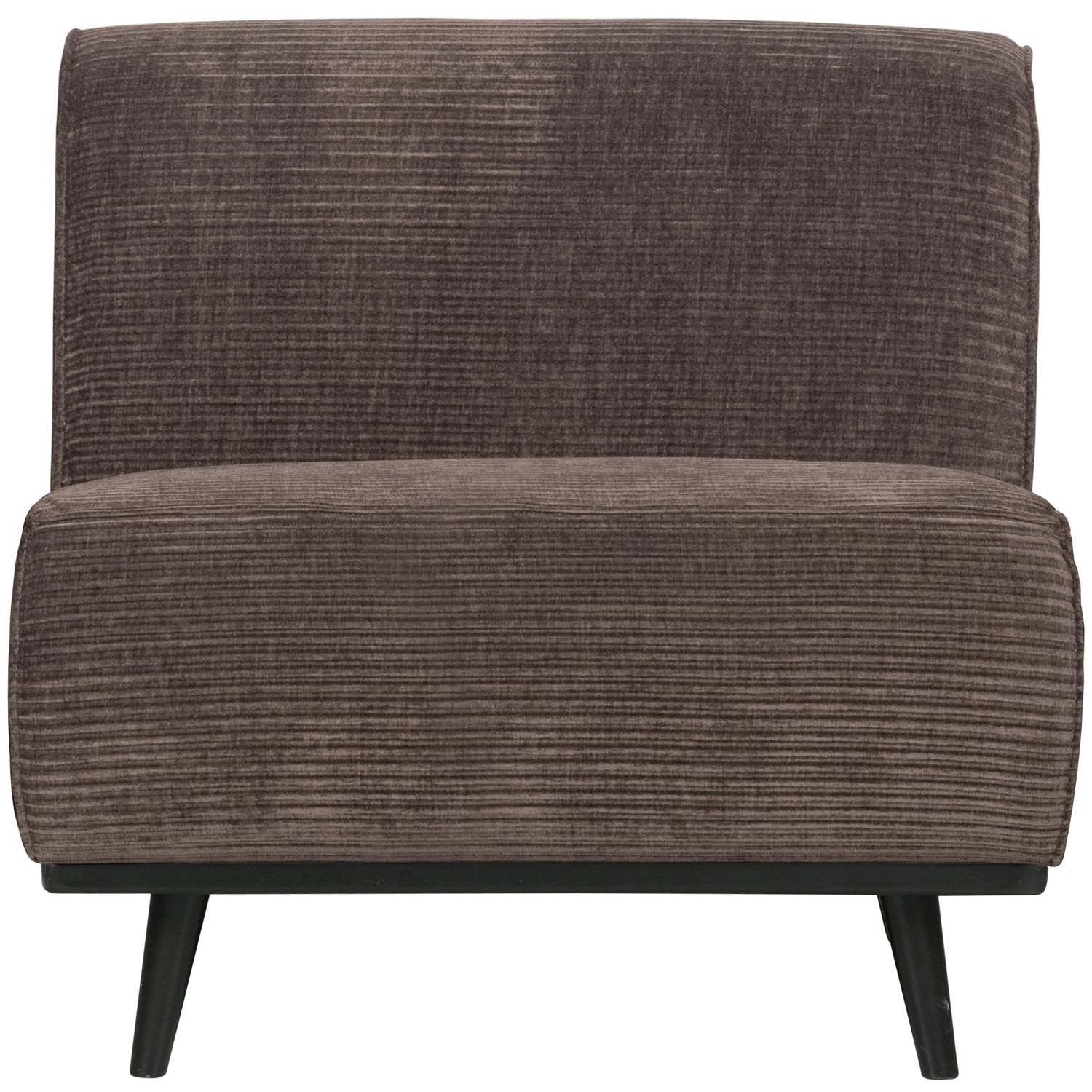STATEMENT 1-SEATER ELEMENT FLACH RIPPE TAUPE