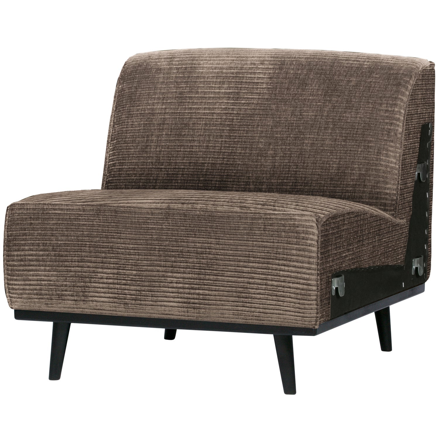 STATEMENT 1-SEATER ELEMENT FLACH RIPPE TAUPE