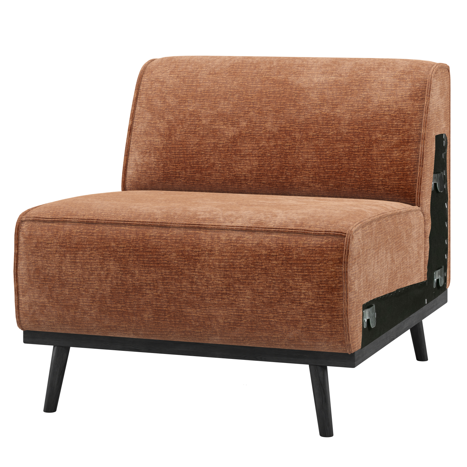 STATEMENT 1-SITZER ELEMENT CHENILLE VELVET TERRA