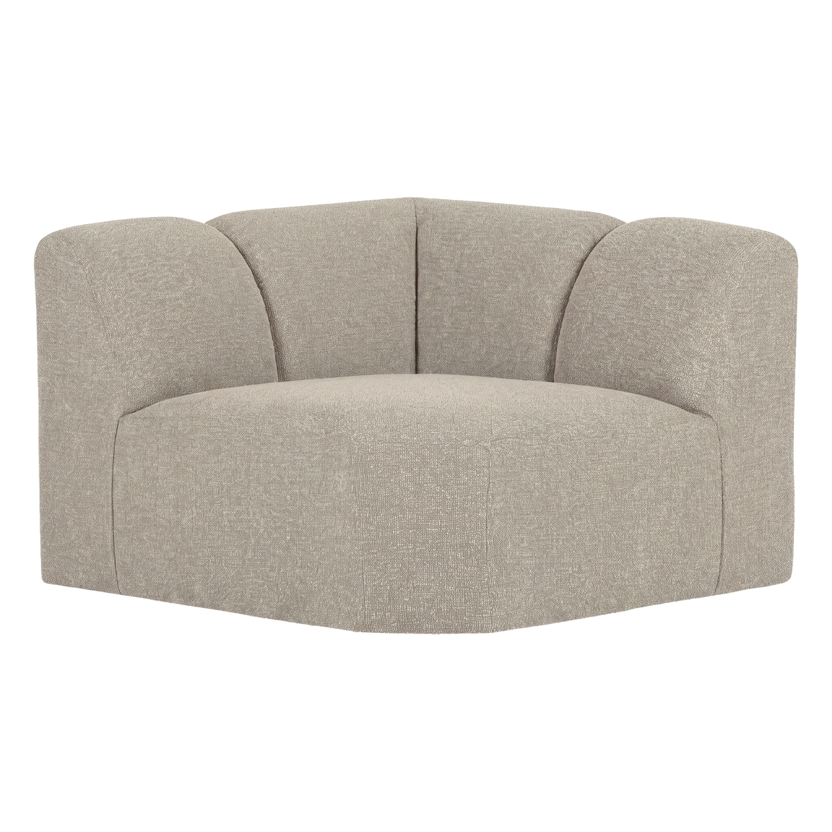 MOJO ECKELEMENT RECHT BOUCLE BEIGE MELANGE [fsc]