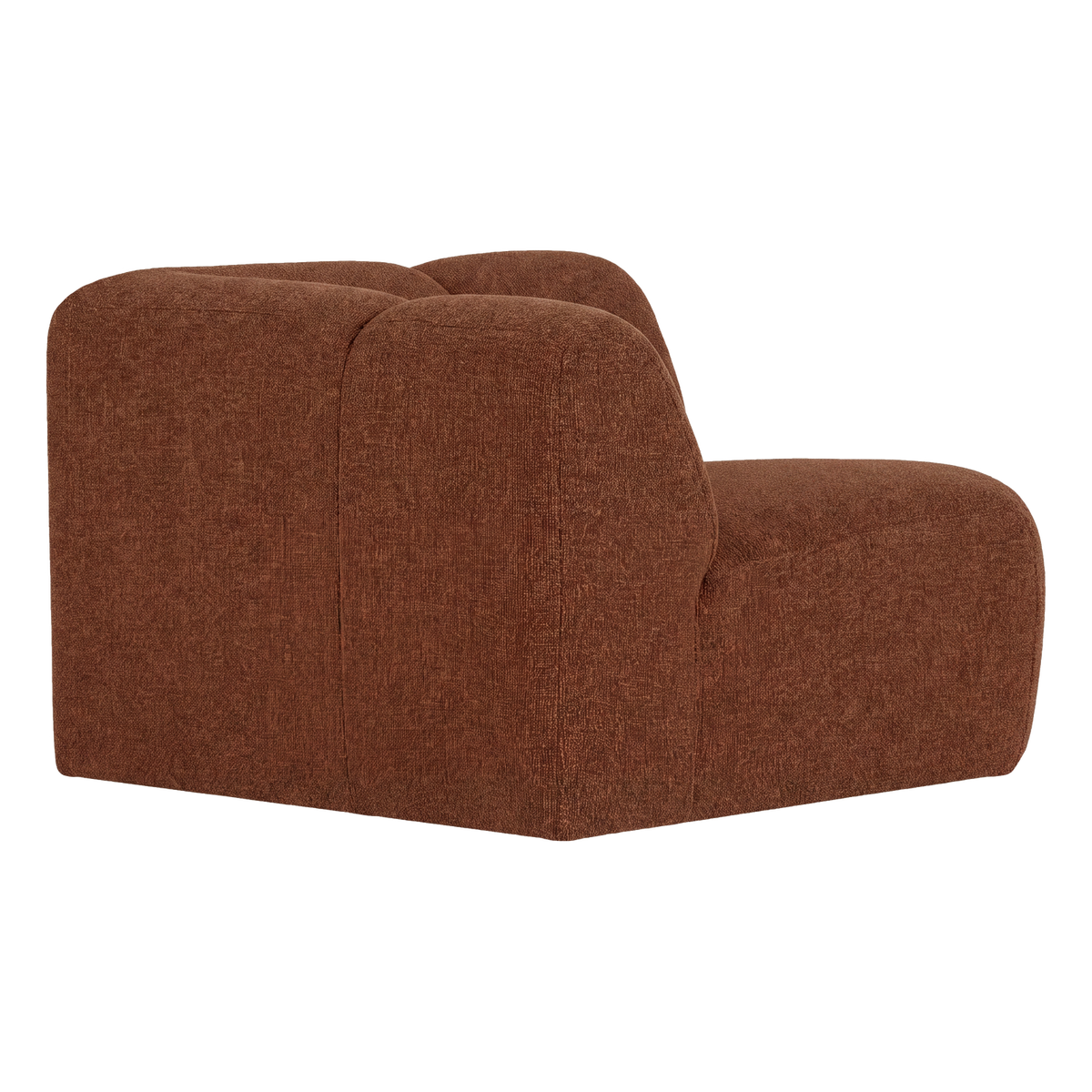 MOJO ECKELEMENT RECHT BOUCLE ROSTBRAUN MELANGE [fsc]