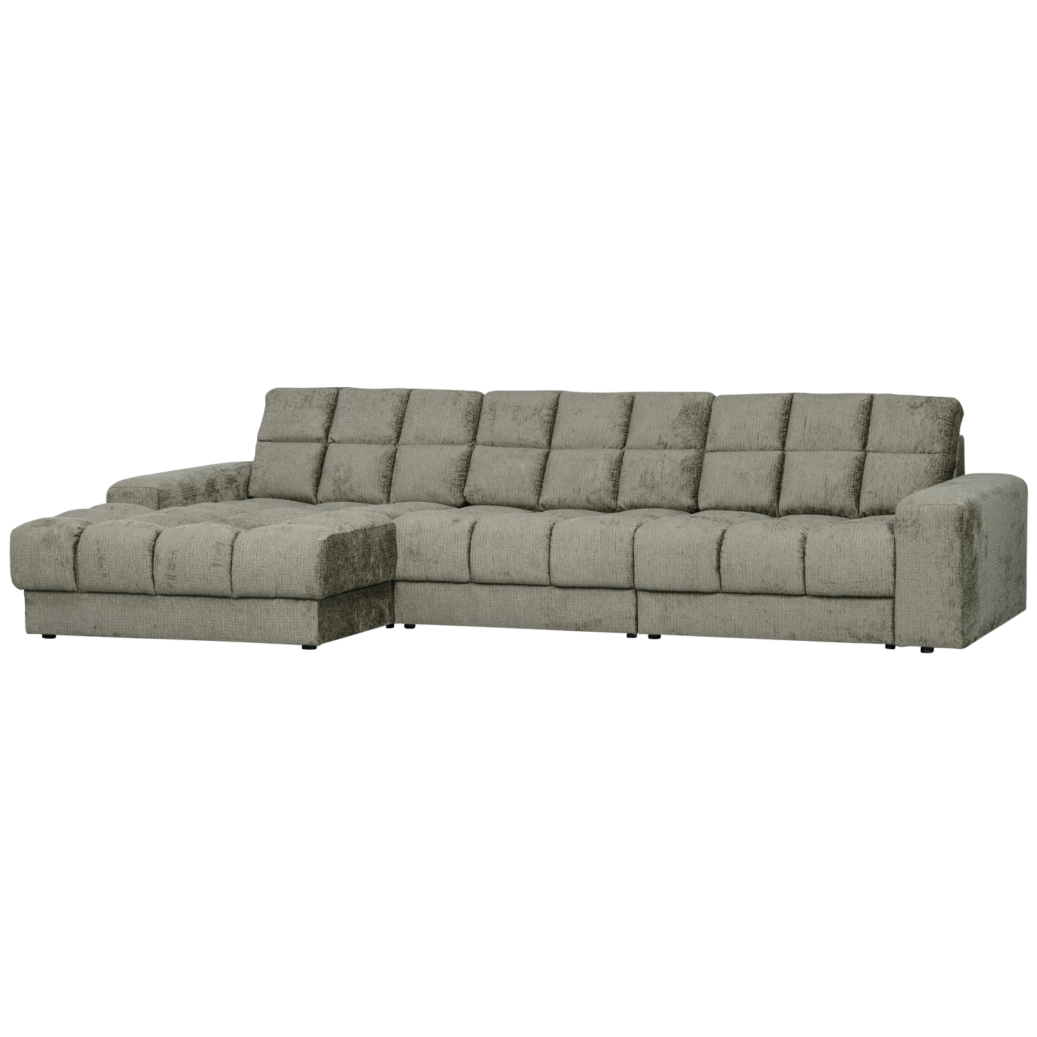 SECOND DATE CHAISE LONGUE LINKS STRUKTUR SAMT FROST
