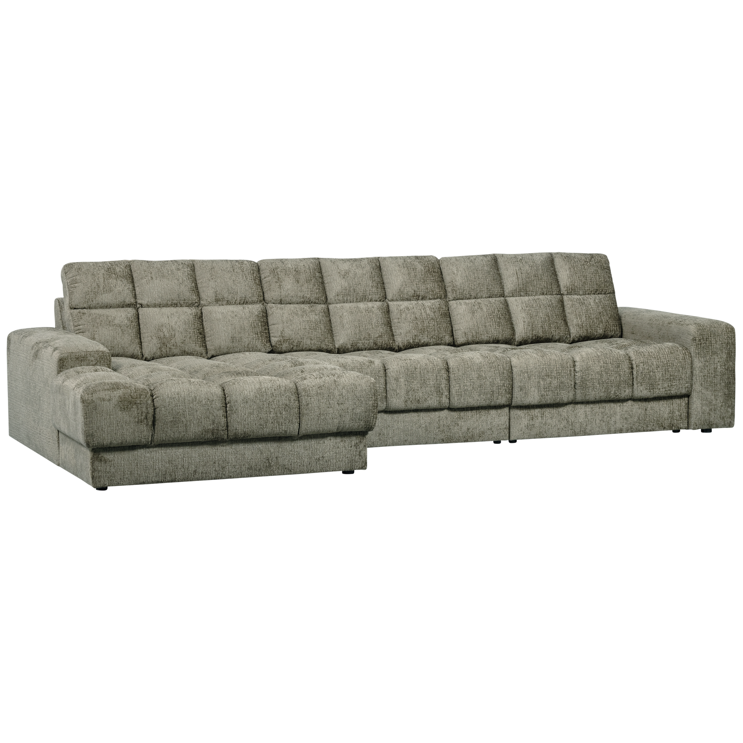 SECOND DATE CHAISE LONGUE LINKS STRUKTUR SAMT FROST