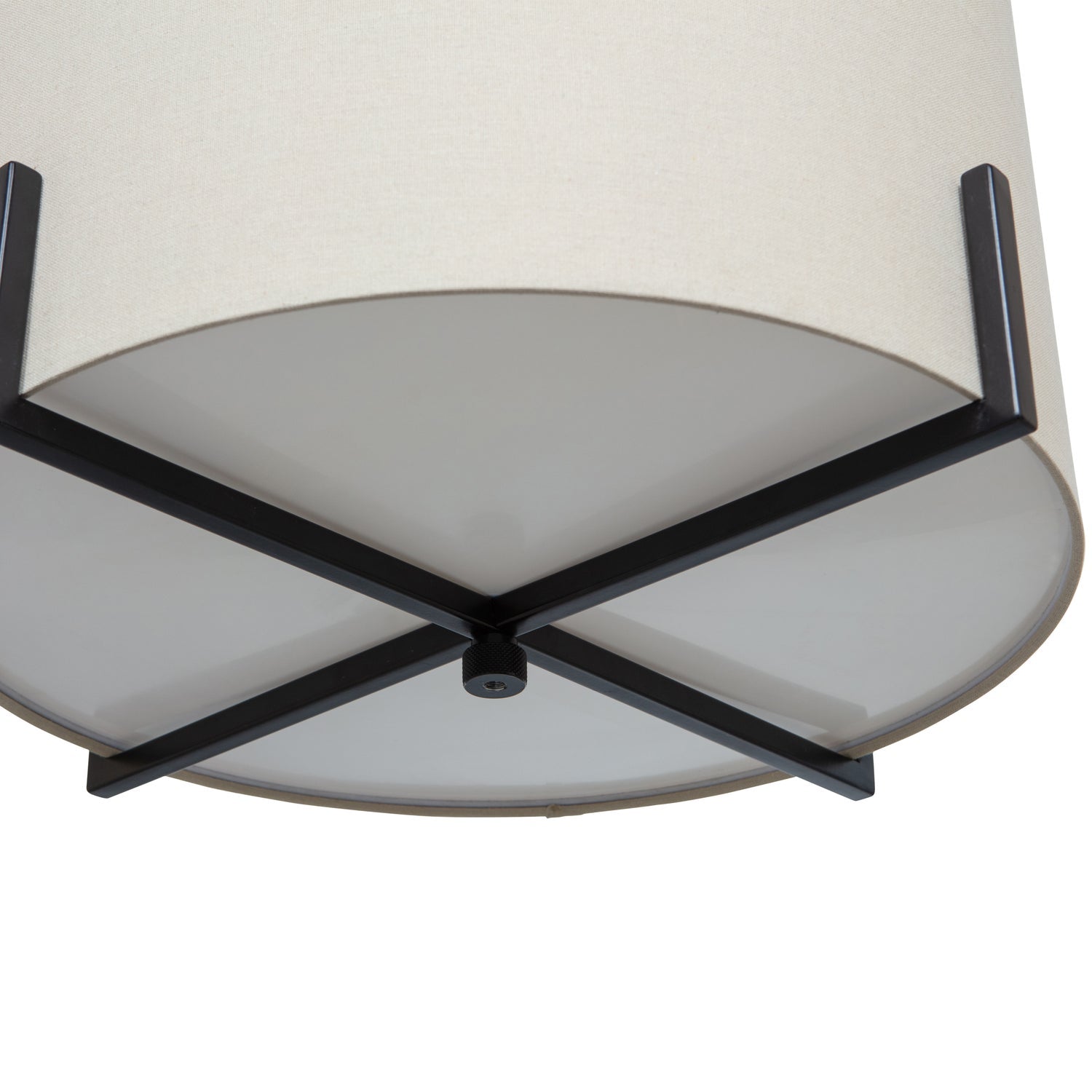 HOLLY HÄNGENDE LAMPE SCHWARZ/NATÜRLICH
