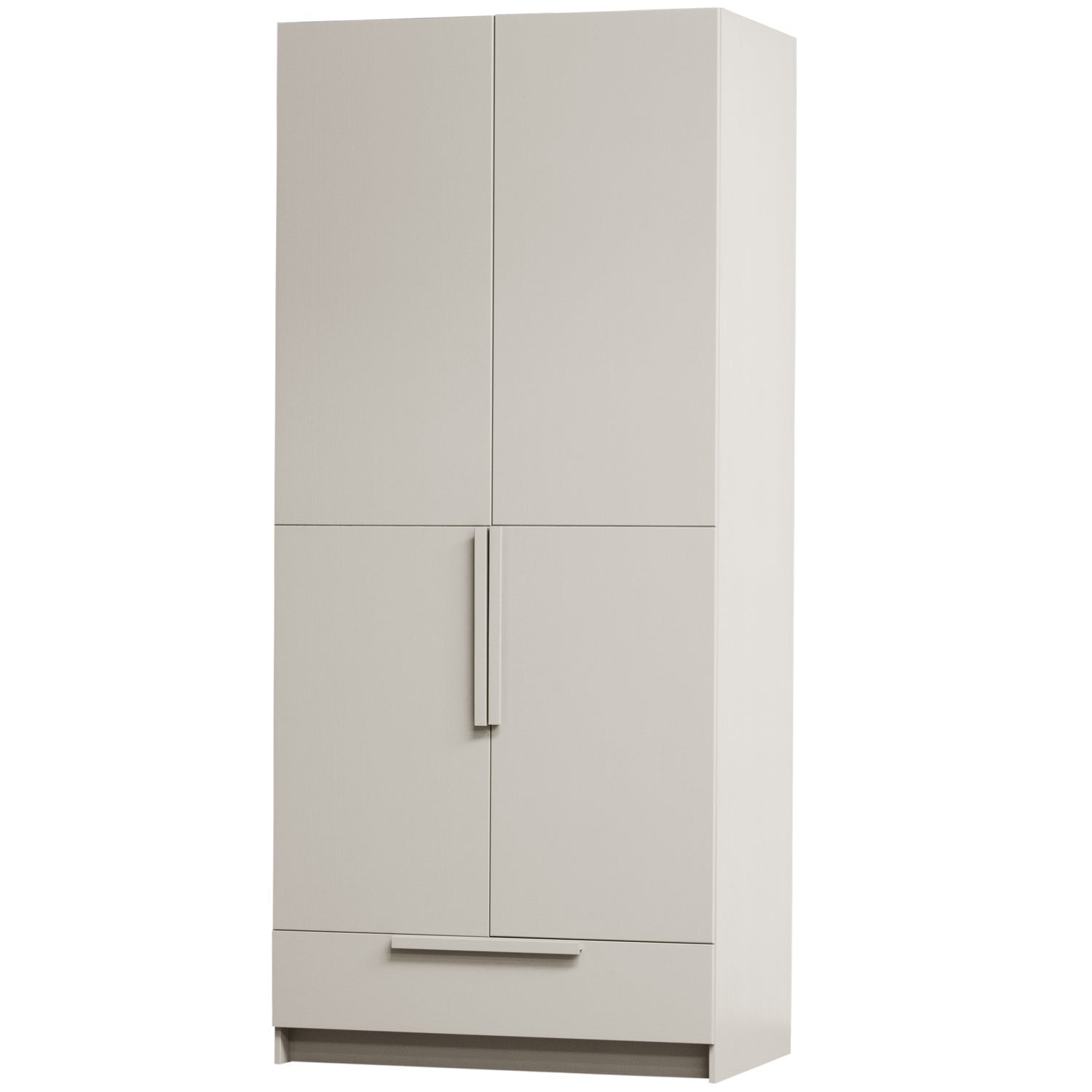 PURE 2 TÜR KLEIDERSCHRANK SPLIT KIEFER DUST [fsc]