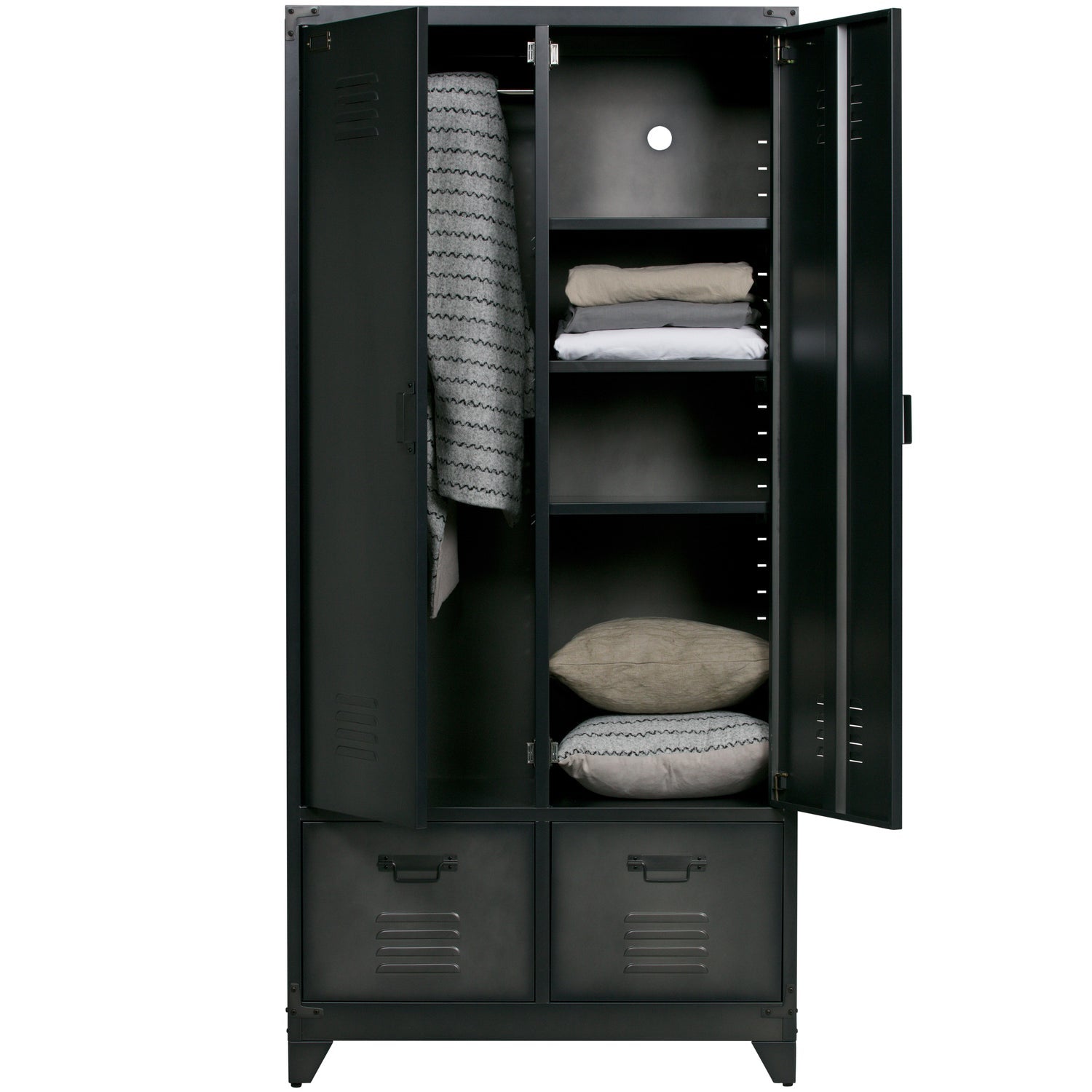 VT WONEN LOCKER METAL SCHWARZ