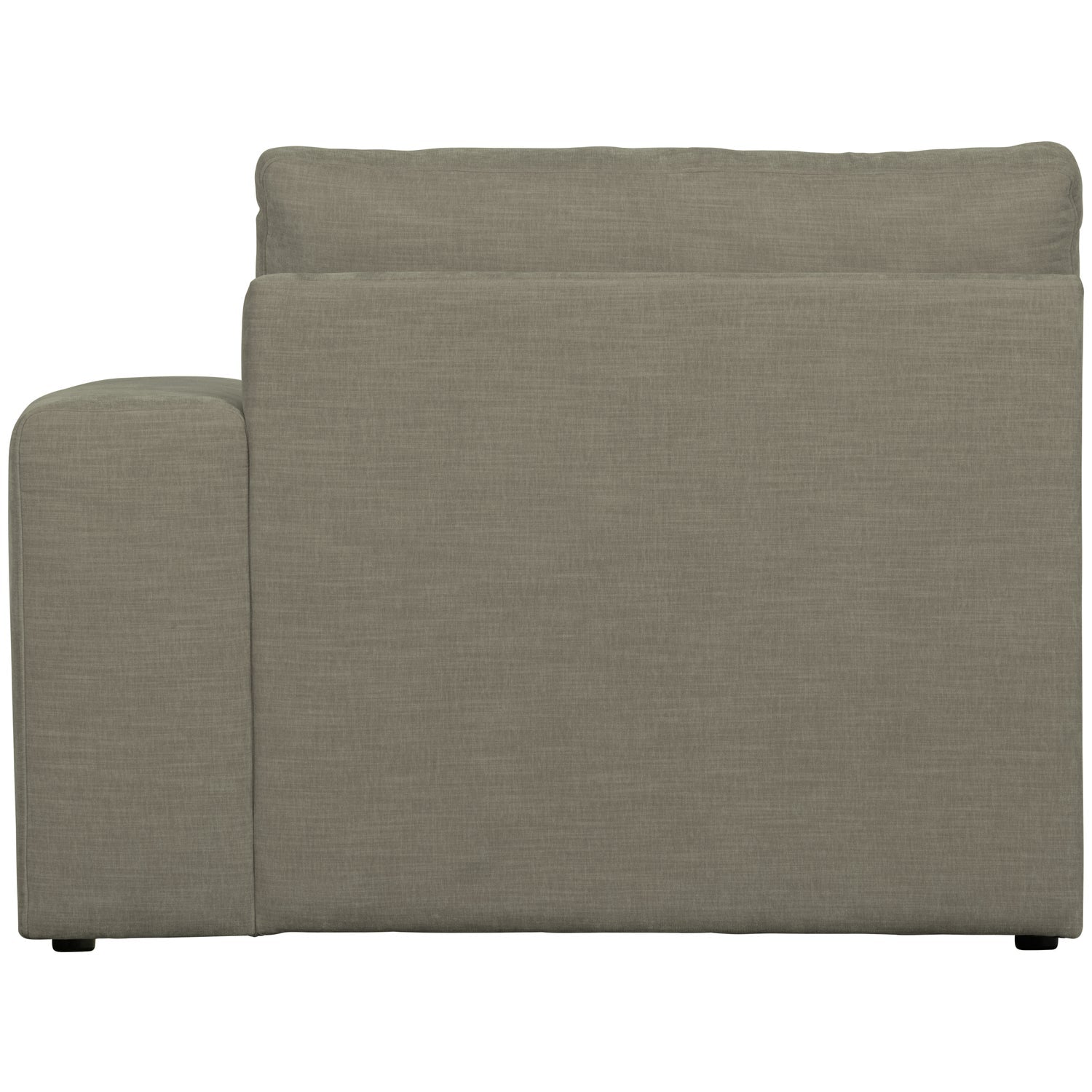 FAMILY 1-SEAT ELEMENT ARM RECHTS GEWEBTER STOF WARMGRAU