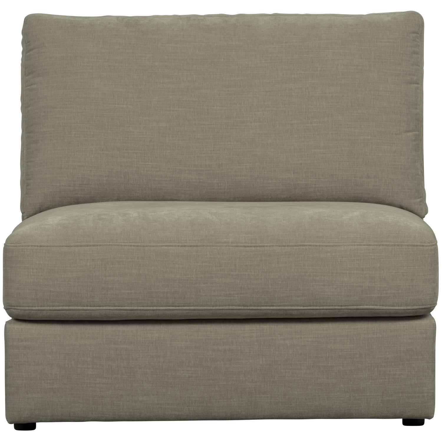 FAMILY 1-SEAT ELEMENT KEINE ARM GEWEBTER STOF WARMGRAU
