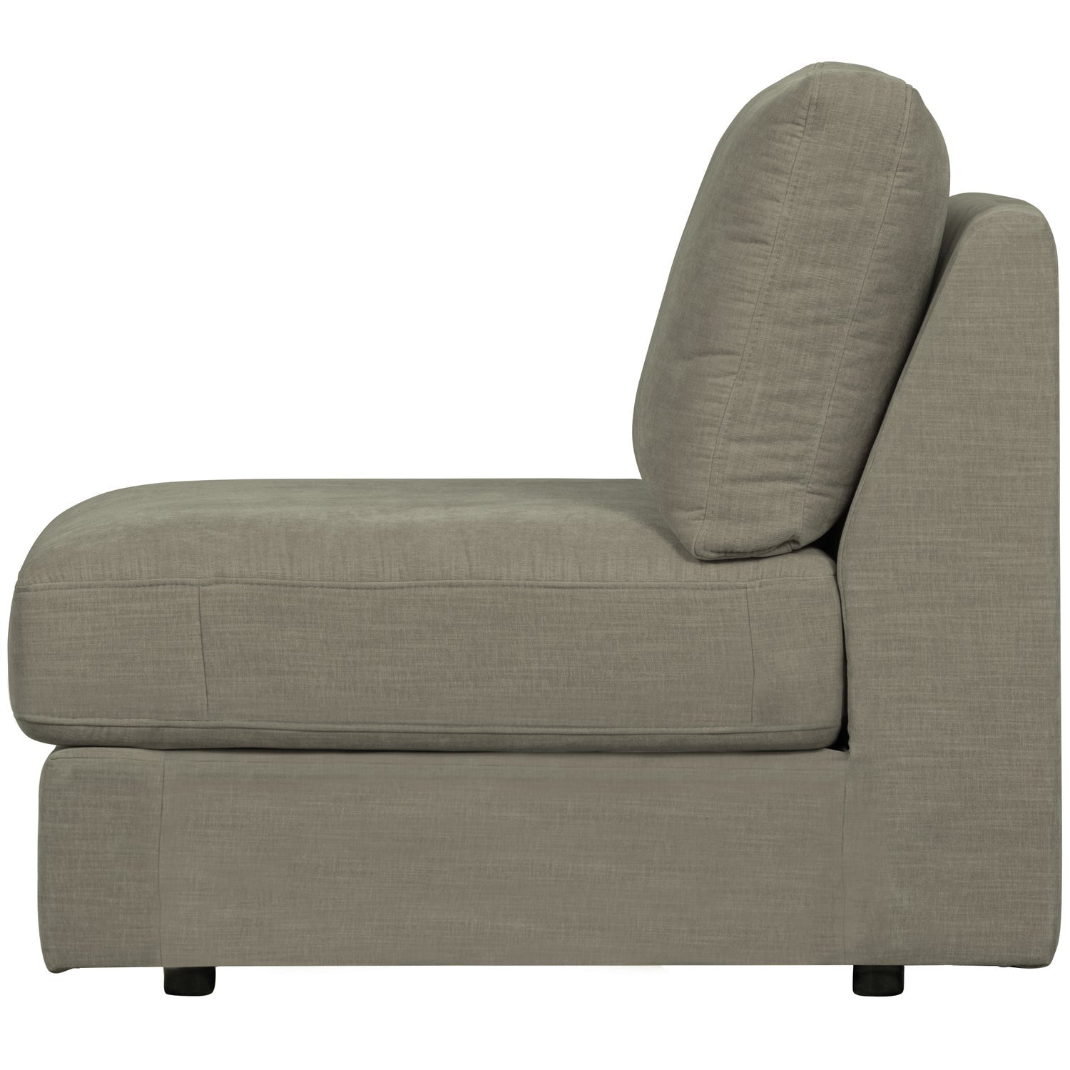 FAMILY 1-SEAT ELEMENT KEINE ARM GEWEBTER STOF WARMGRAU