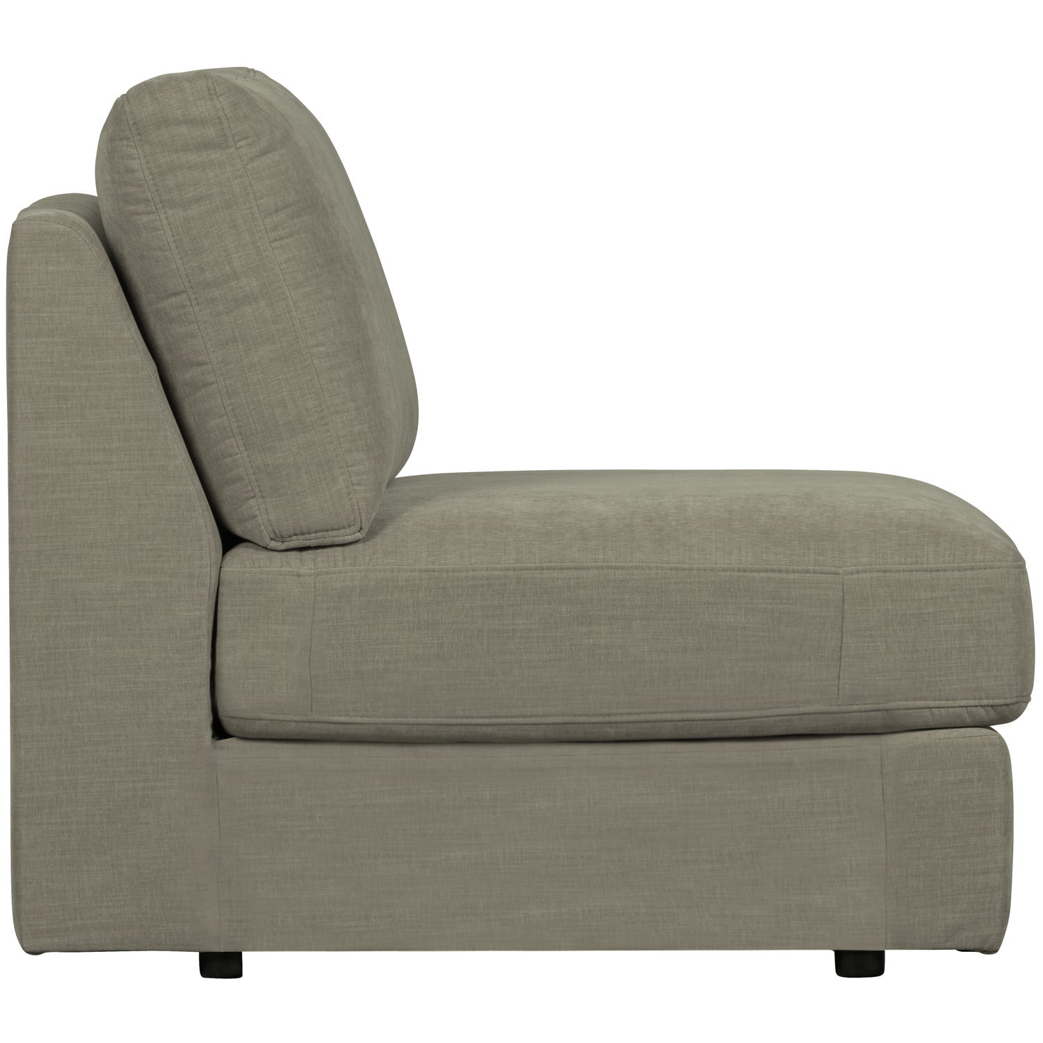FAMILY 1-SEAT ELEMENT KEINE ARM GEWEBTER STOF WARMGRAU