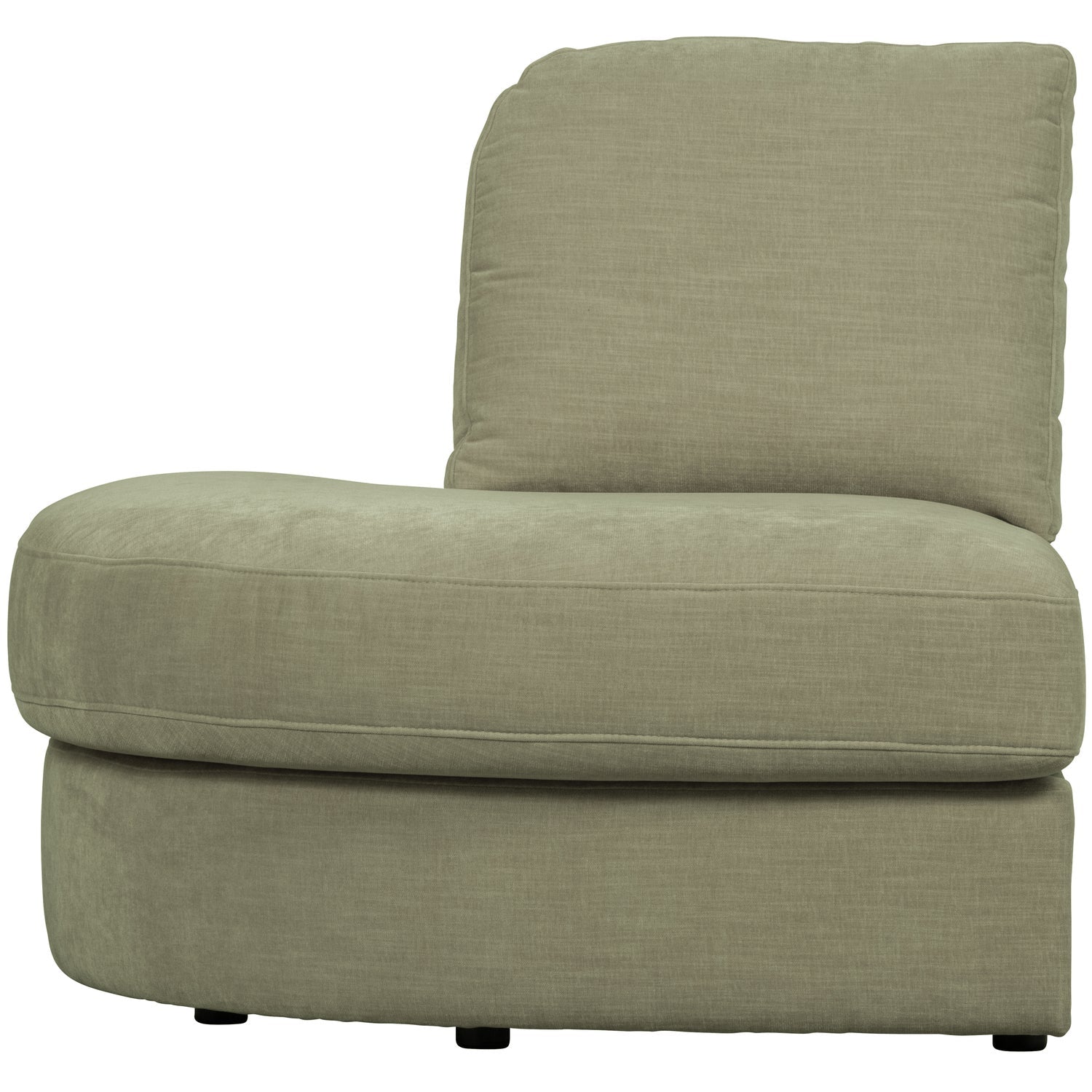 FAMILY 1-SEAT ELEMENT RUNDE ECKE LINKS GEWEBTER STOF GRUN