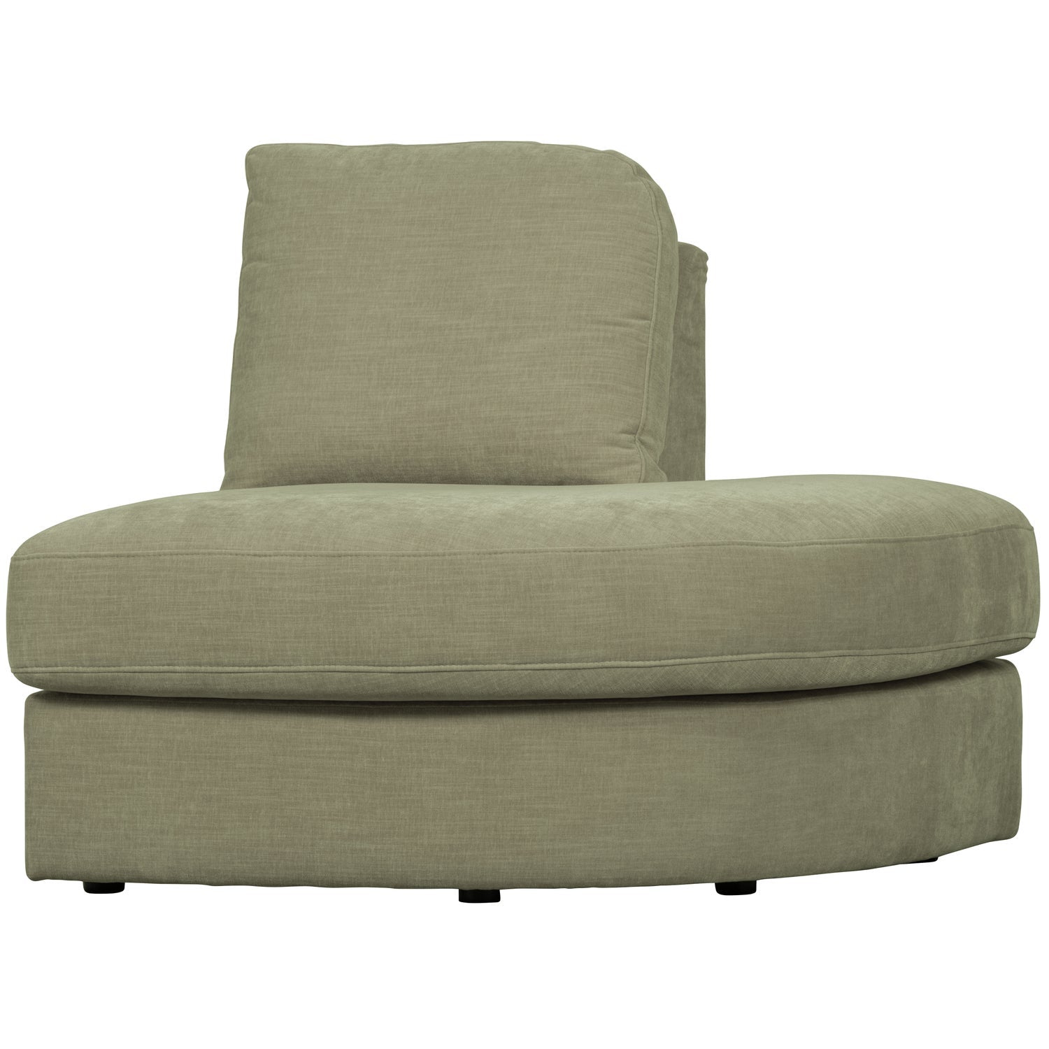 FAMILY 1-SEAT ELEMENT RUNDE ECKE RECHTS GEWEBTER STOF GRUN