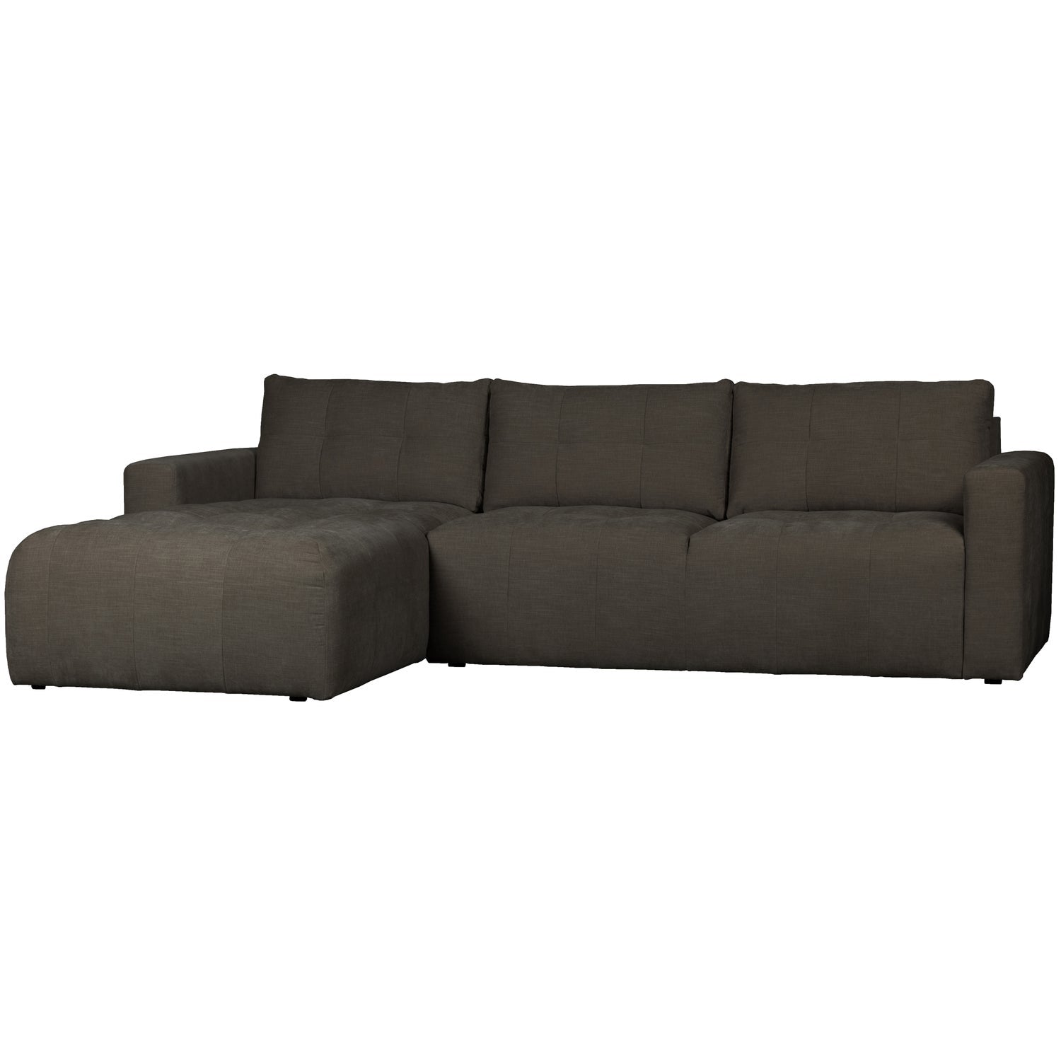 BAR CHAISE LONGUE GEWEBTER STOF LINKS ANTHRAZIT