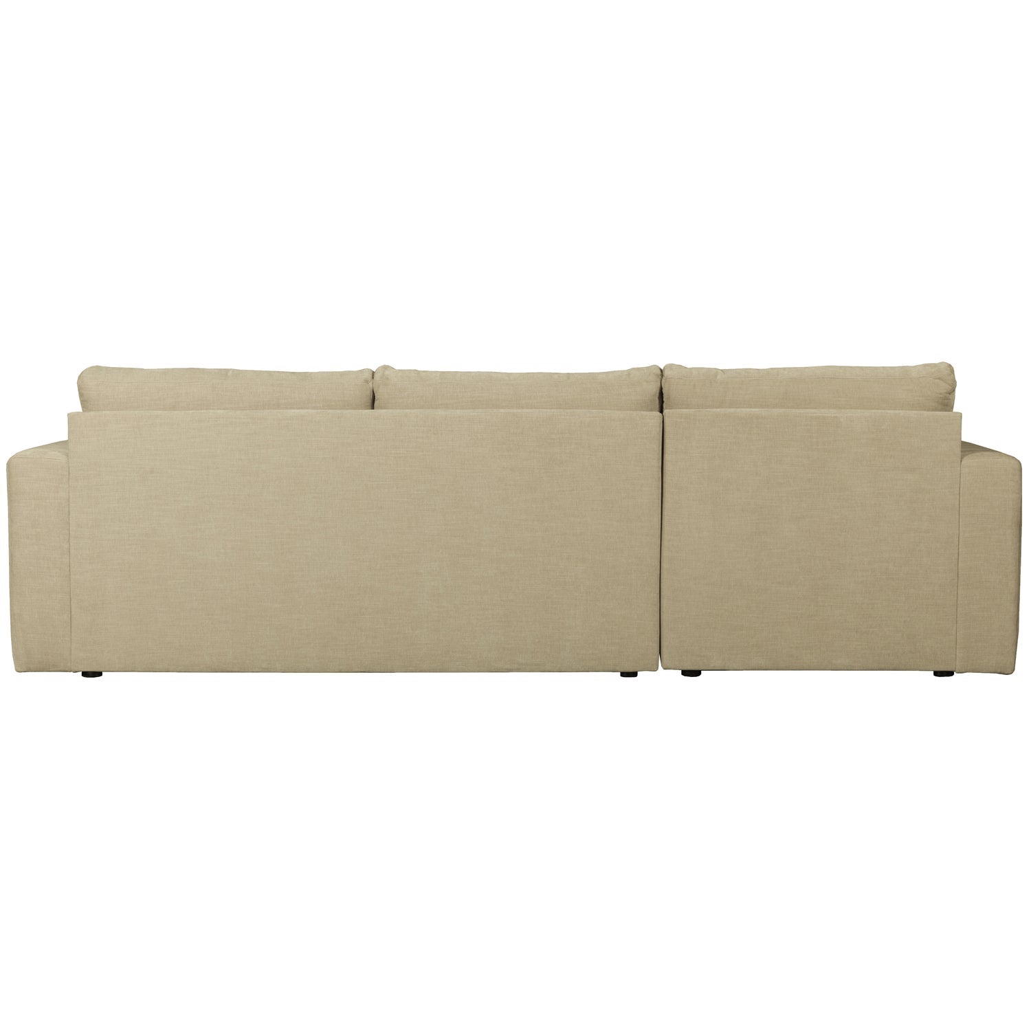 BAR CHAISE LONGUE GEWEBTER STOF LINKS SAND