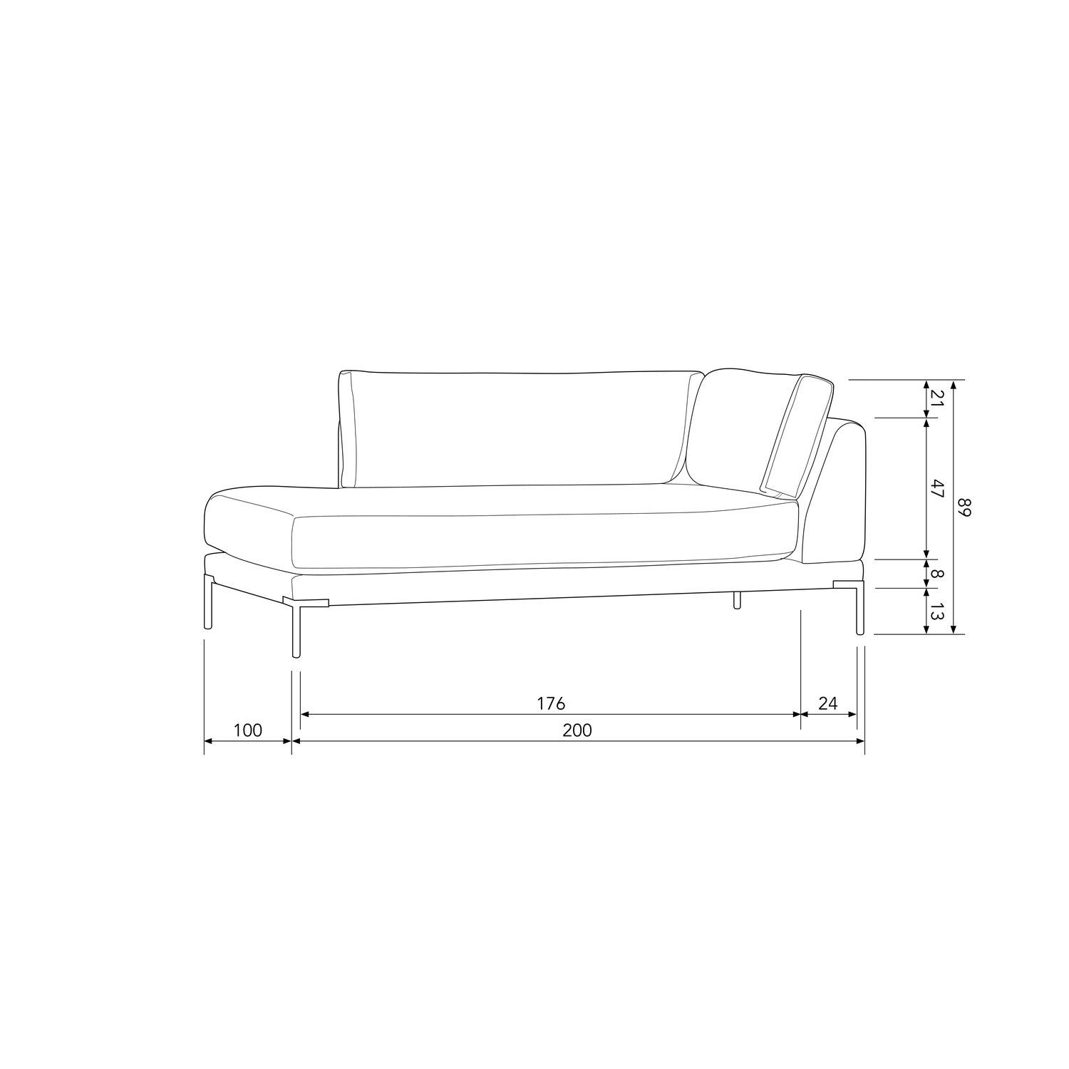 COUPLE LOUNGE ELEMENT LINKS WARMES GRUN