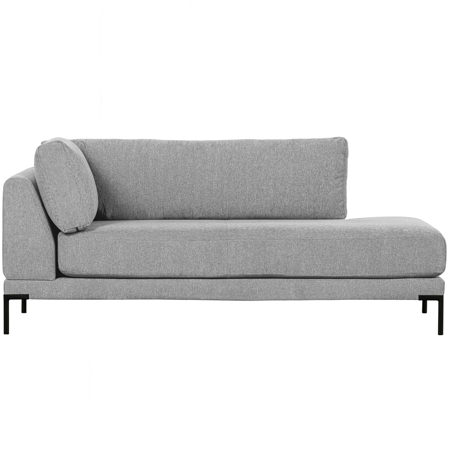 COUPLE LOUNGE ELEMENT RECHTS HELLGRAU