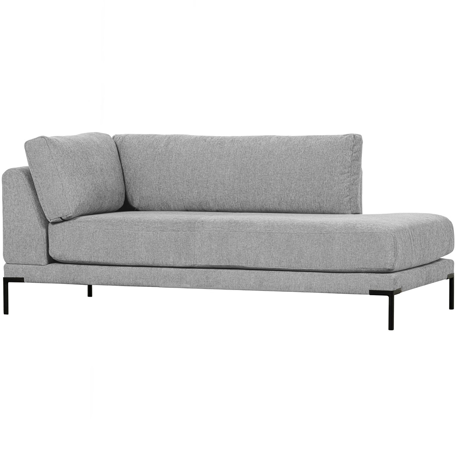 COUPLE LOUNGE ELEMENT RECHTS HELLGRAU