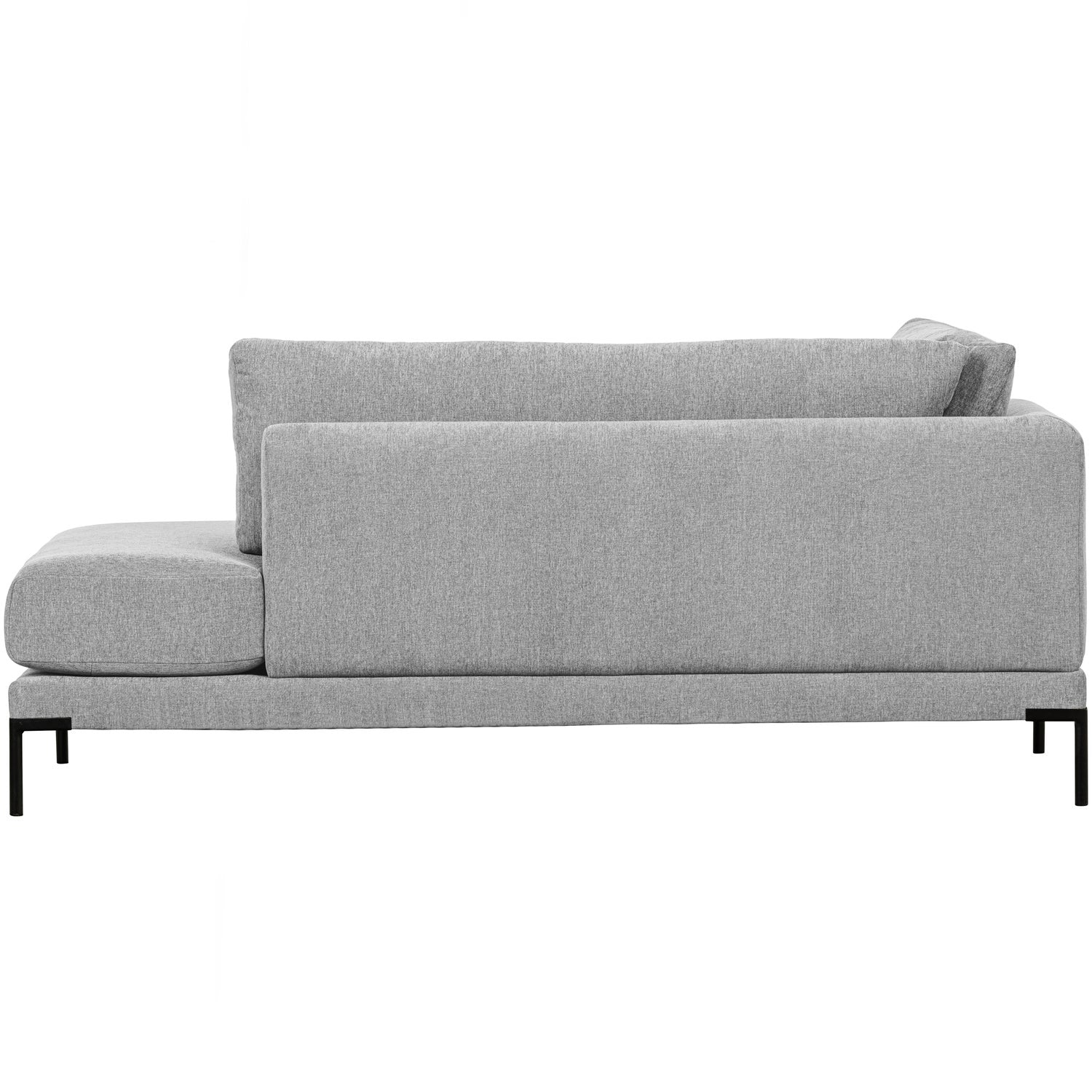 COUPLE LOUNGE ELEMENT RECHTS HELLGRAU