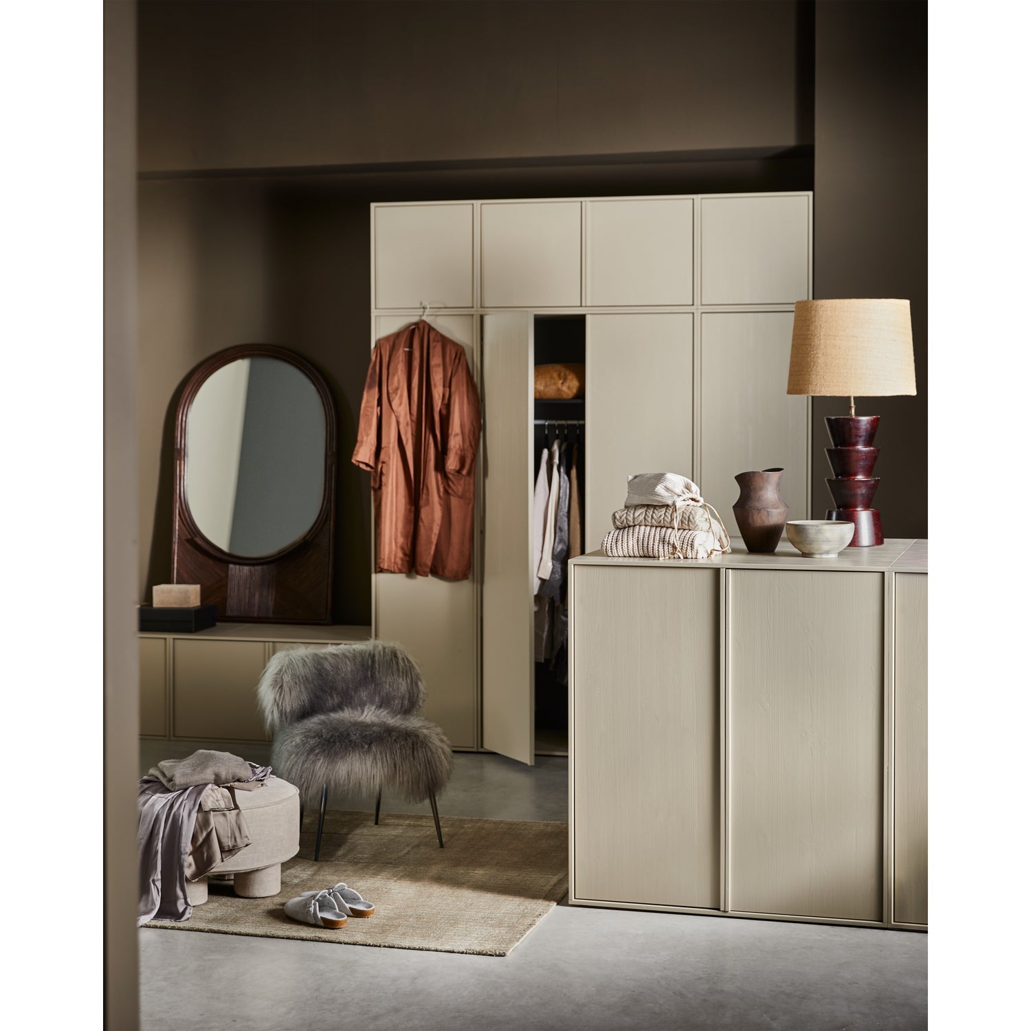 DAILY CLOSET SINGLE 200x50CM KIEFER DAKARGRAU [fsc]