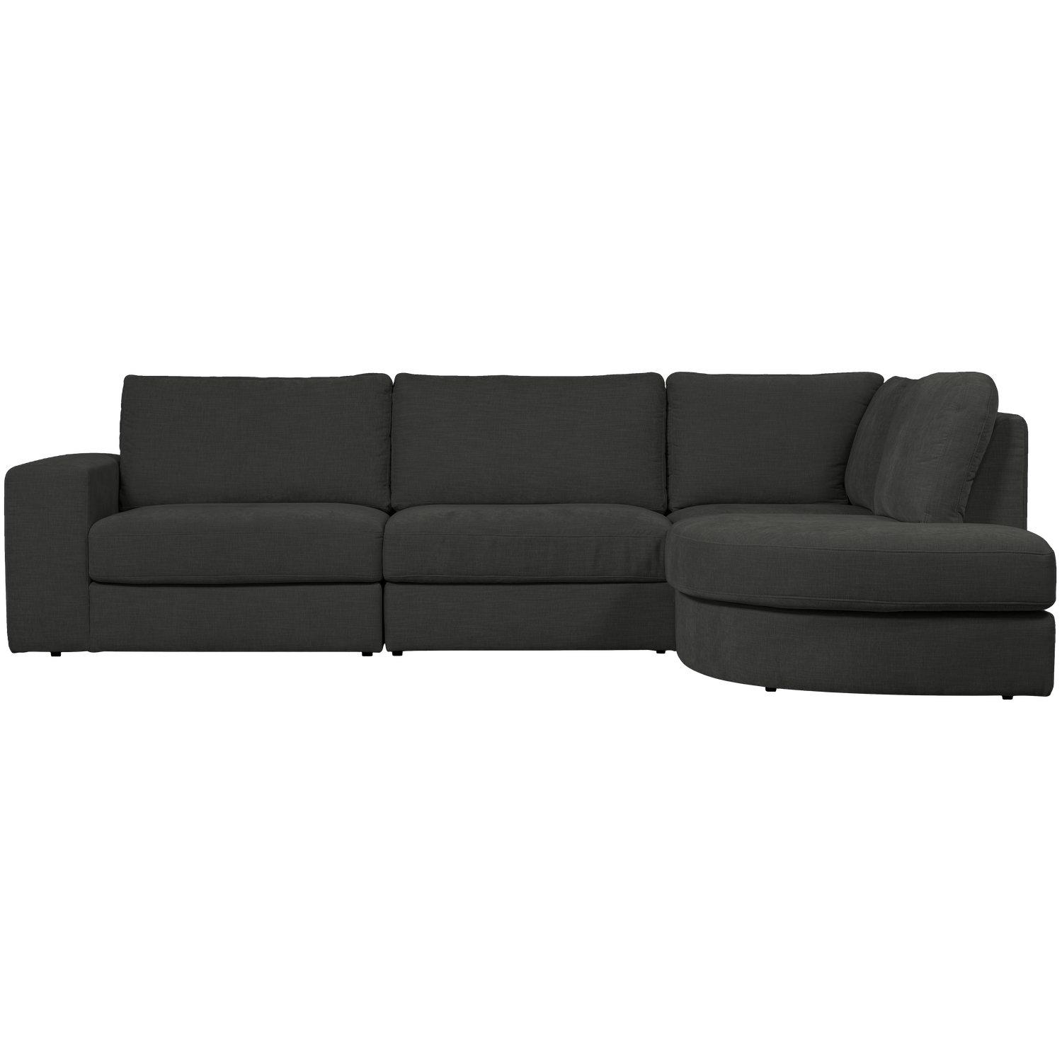 FAMILY ECKSOFA RUNDUNG RECHTS ANTHRAZIT