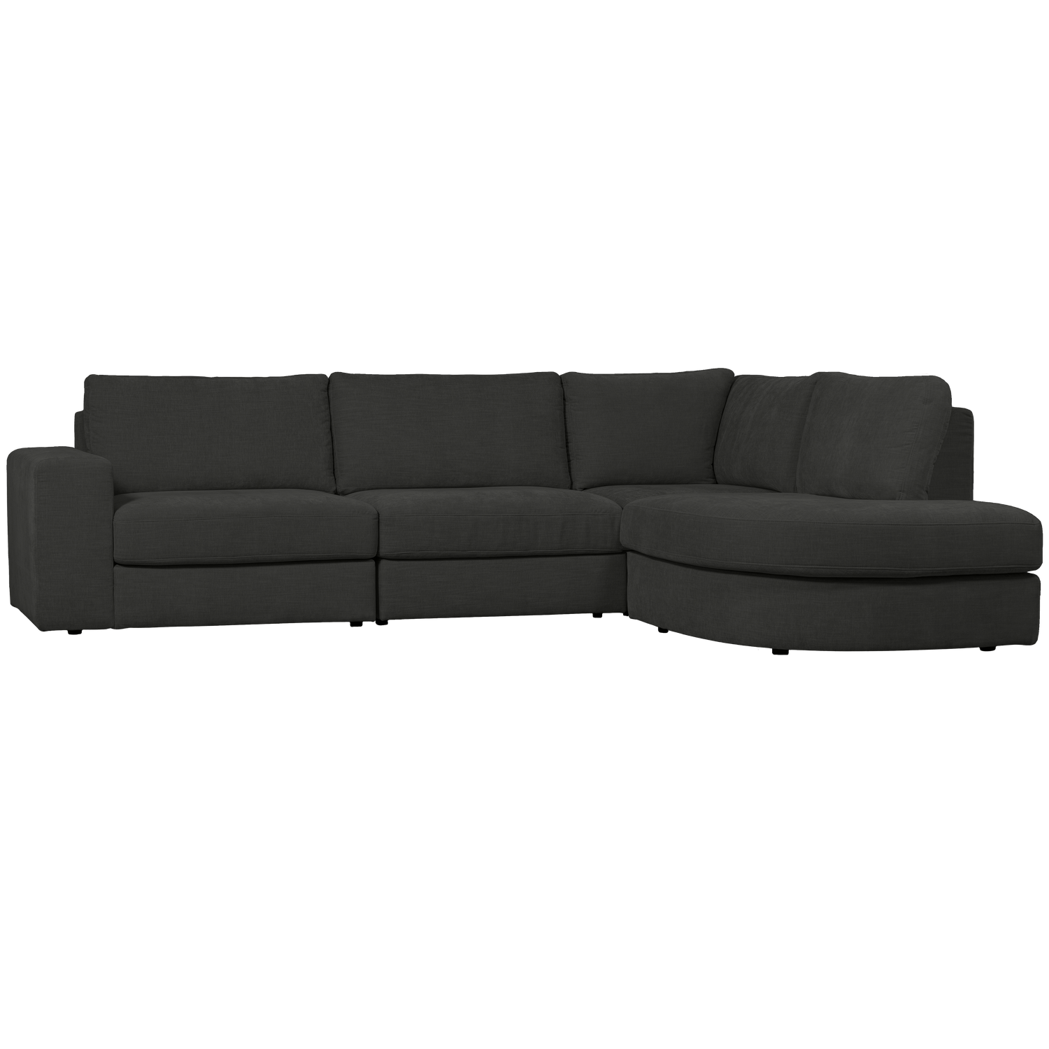 FAMILY ECKSOFA RUNDUNG RECHTS ANTHRAZIT