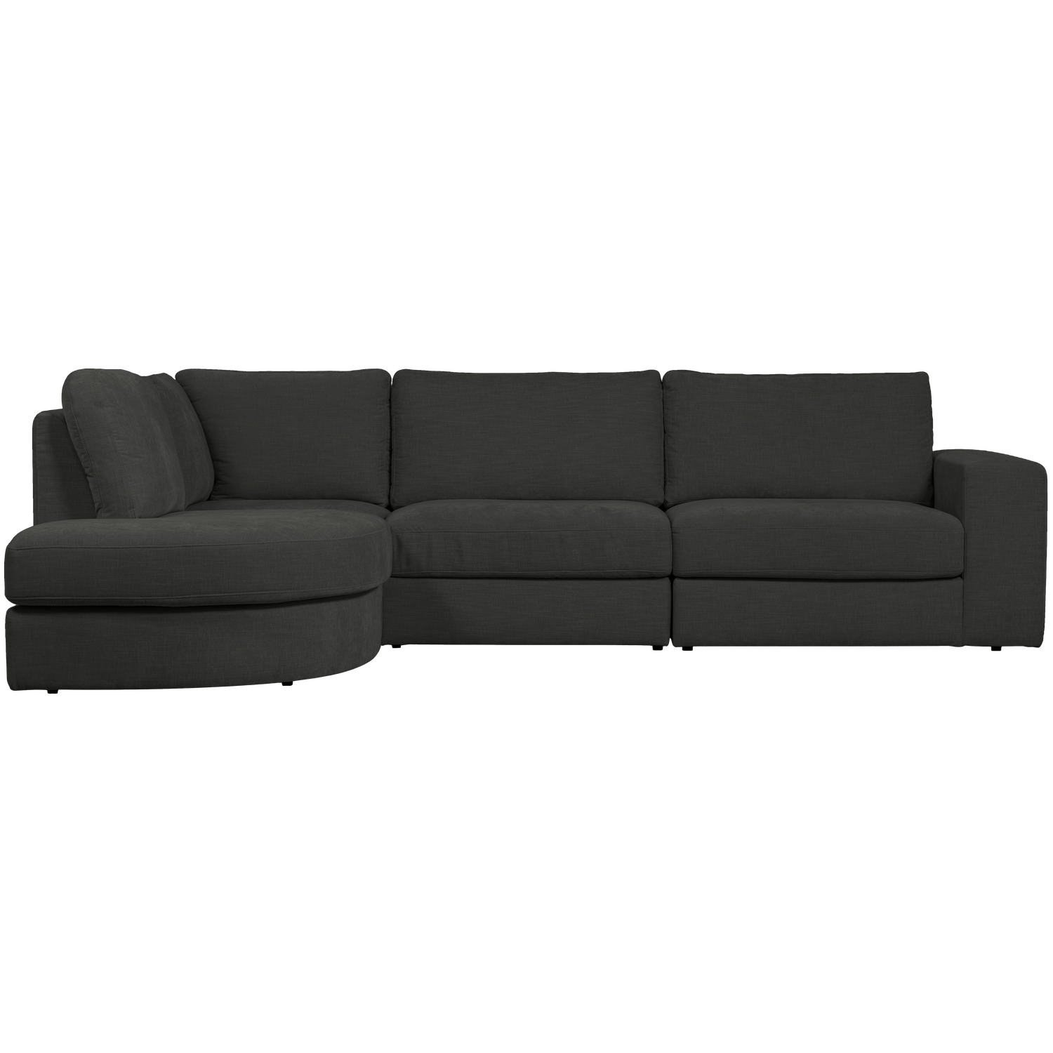 FAMILY ECKSOFA RUNDUNG LINKS ANTHRAZIT