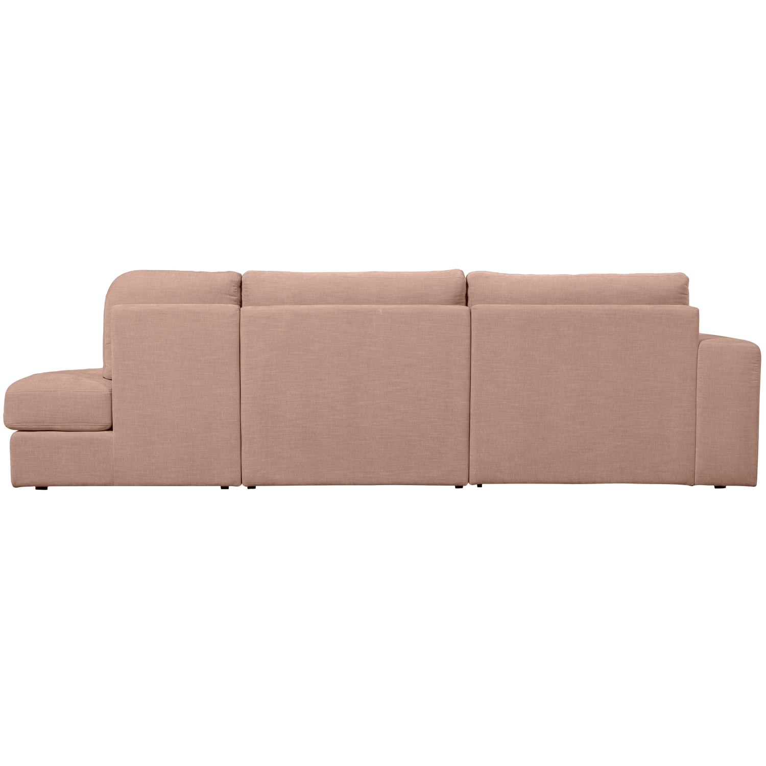 FAMILY 2,5-SITZER SOFA RUNDUNG RECHTS ROSA
