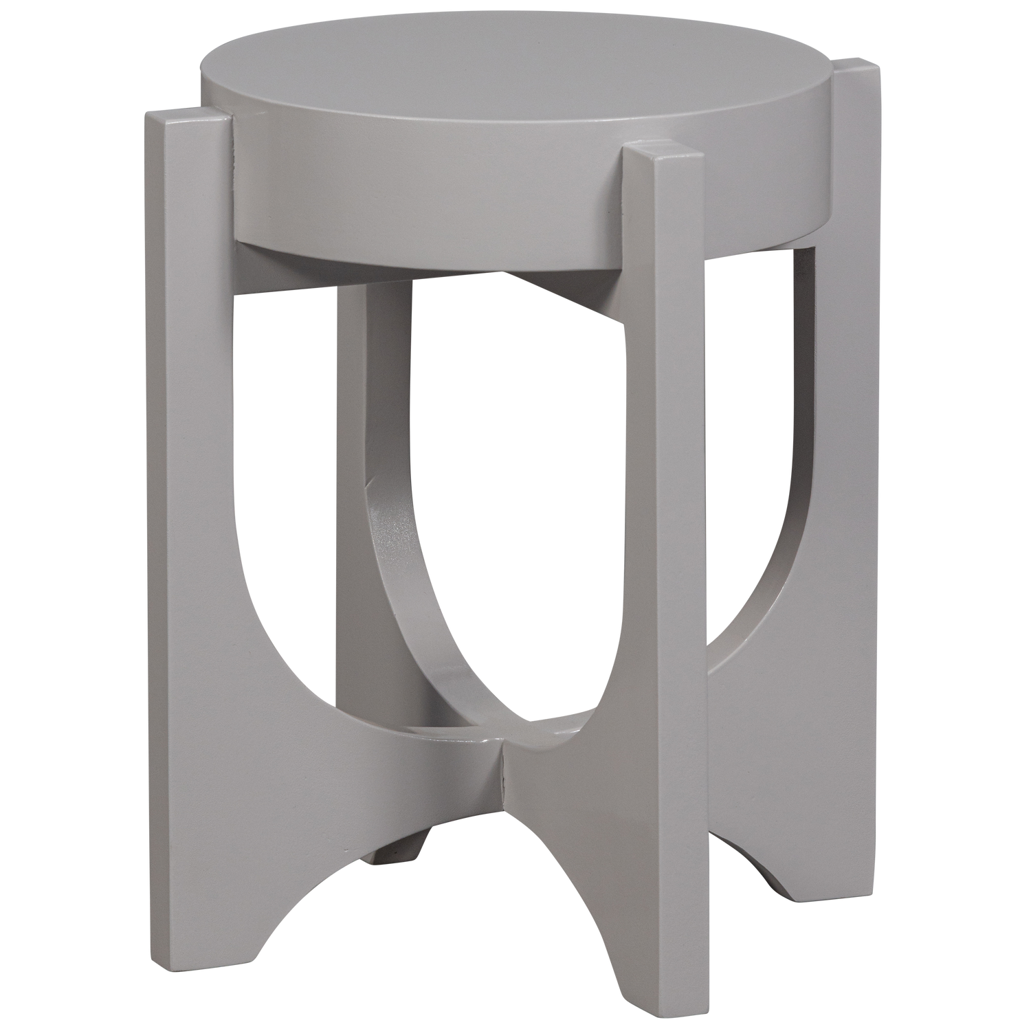 HOLD UP BEISTELLTISCH MANGO HOLZ WARMES GRAU 41x35CM