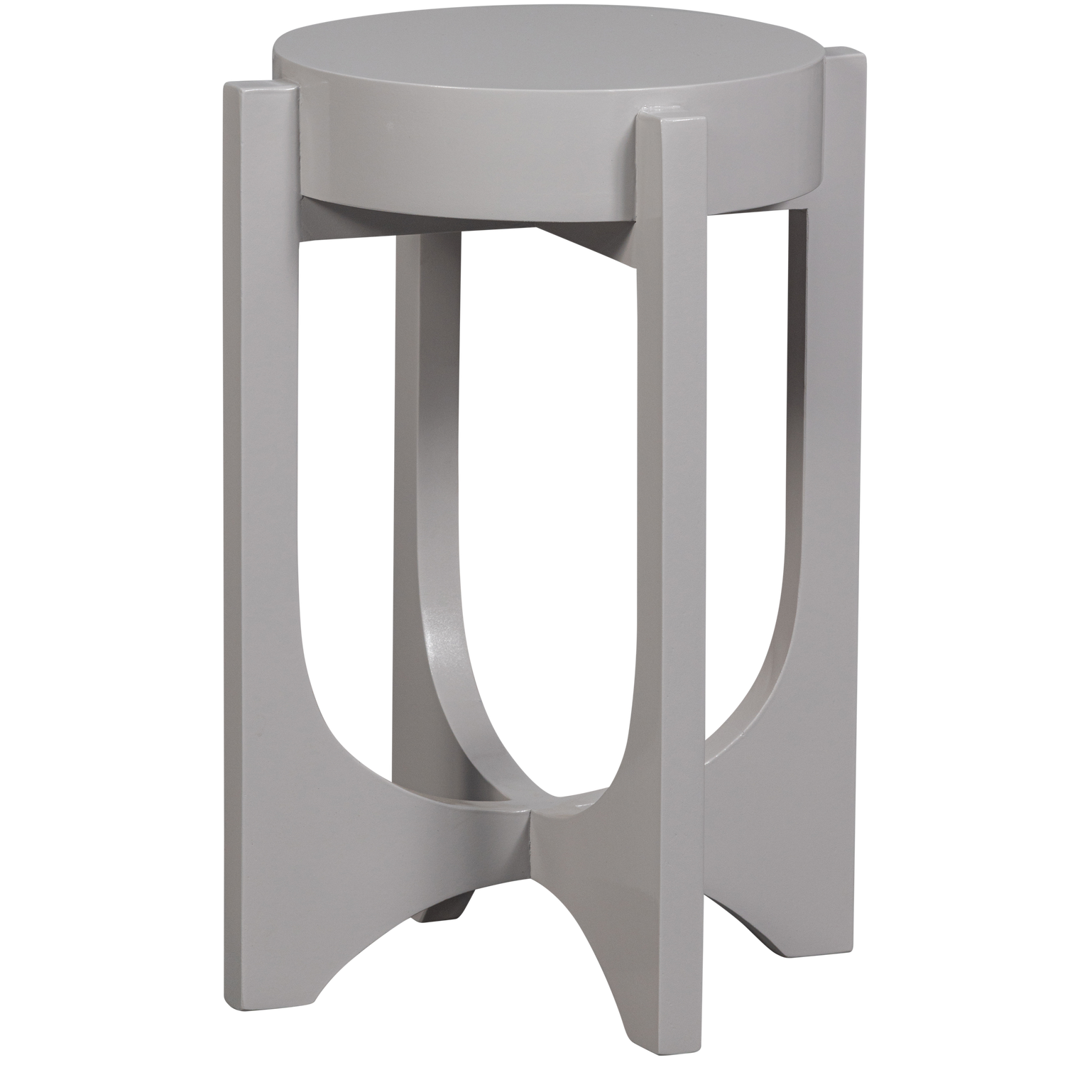 HOLD UP BEISTELLTISCH MANGO HOLZ WARMES GRAU 51x35CM