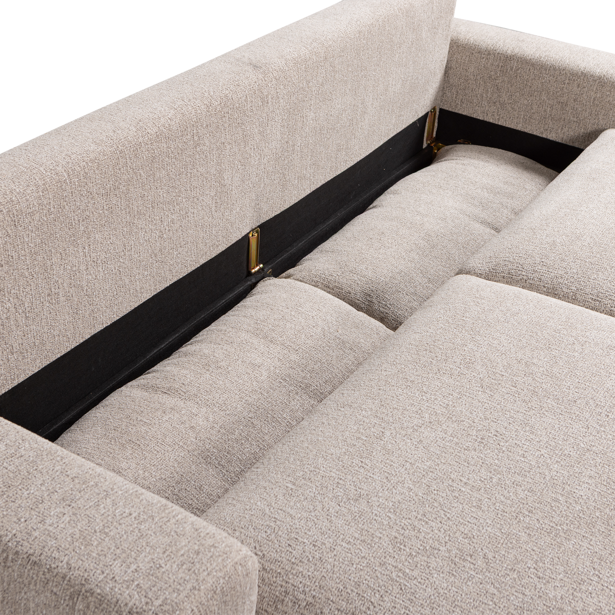 NIGHT & DAY 3-SITZER SCHLAFSOFA NATUR MELANGE