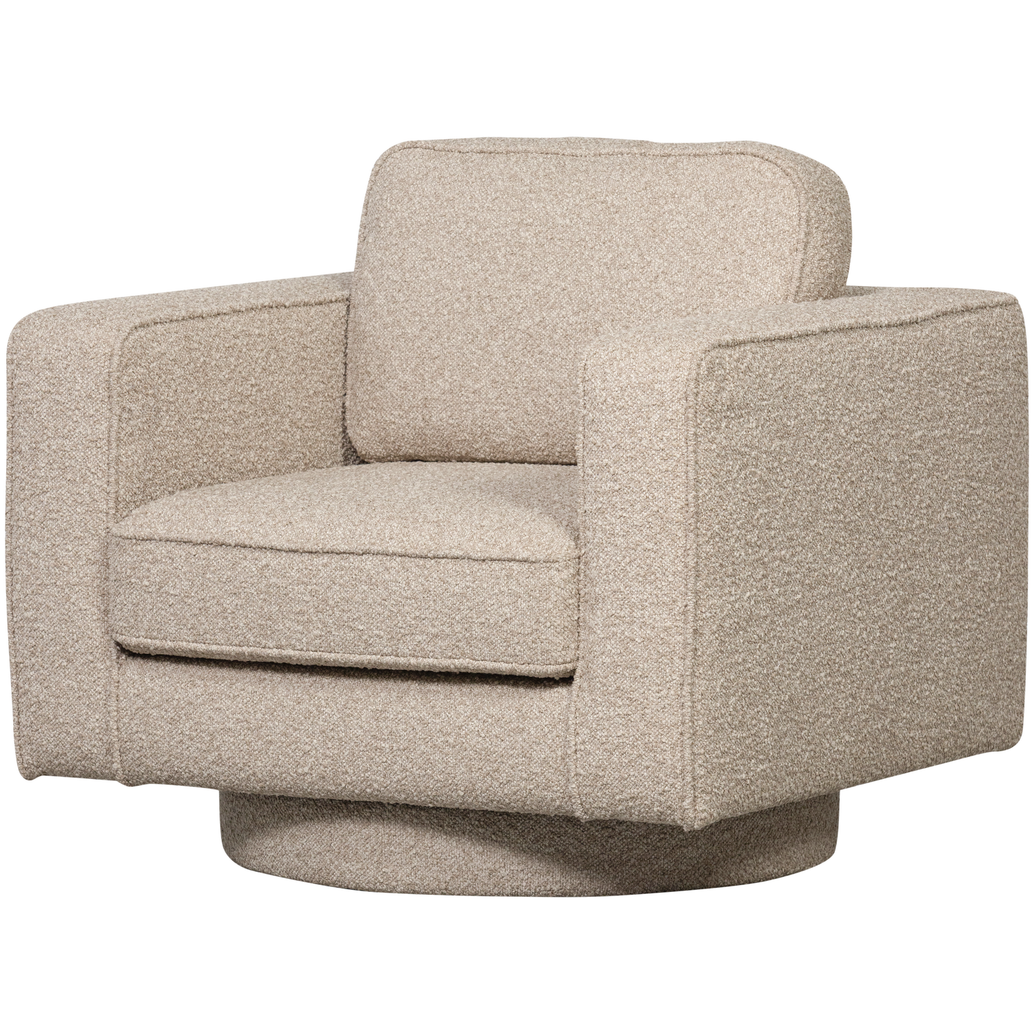 LAZY DREHSESSEL BOUCLE NATUR
