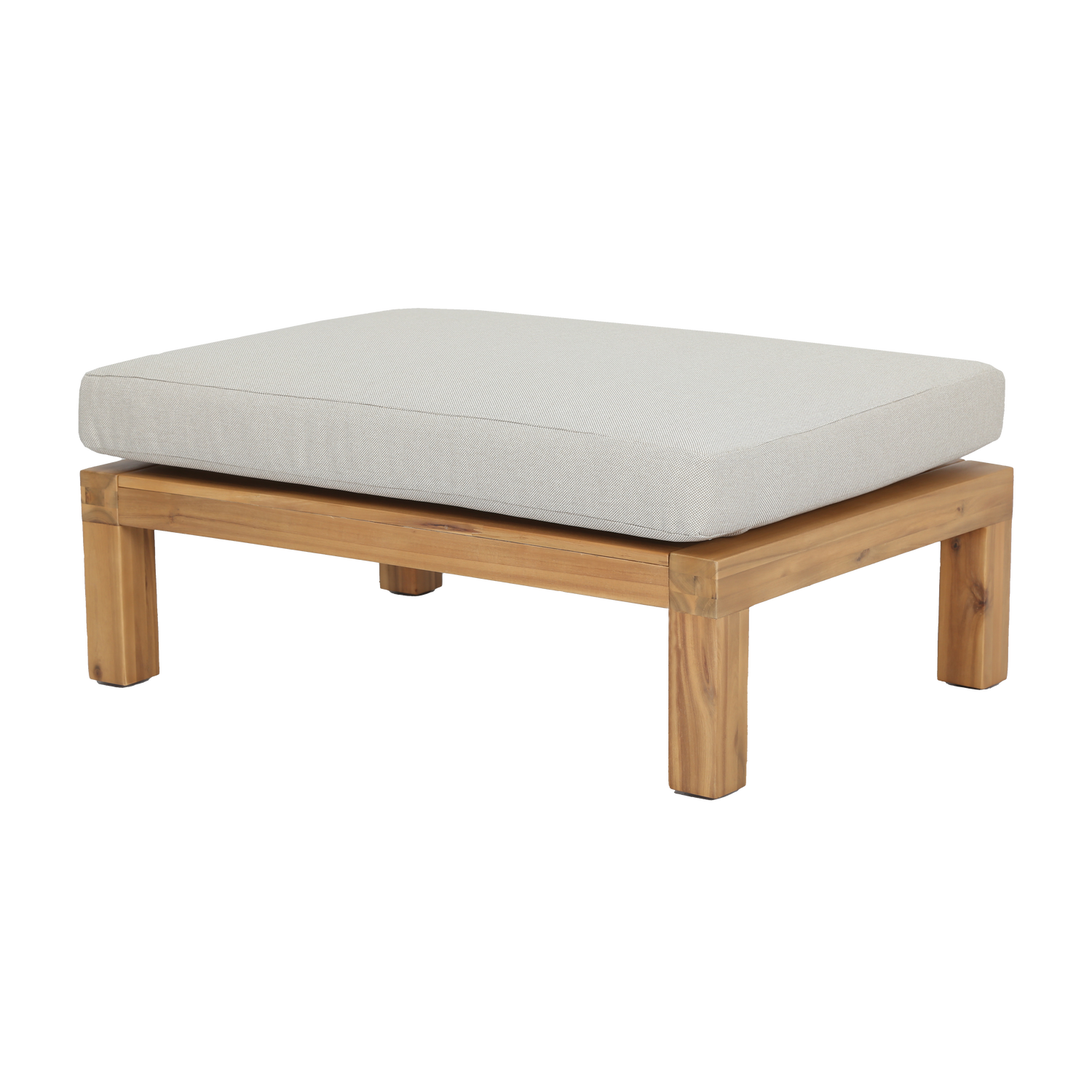 RELAX GARTEN HOCKER/BEISTELLTISCH ACACIA HOLZ NAT/SAND [fsc]