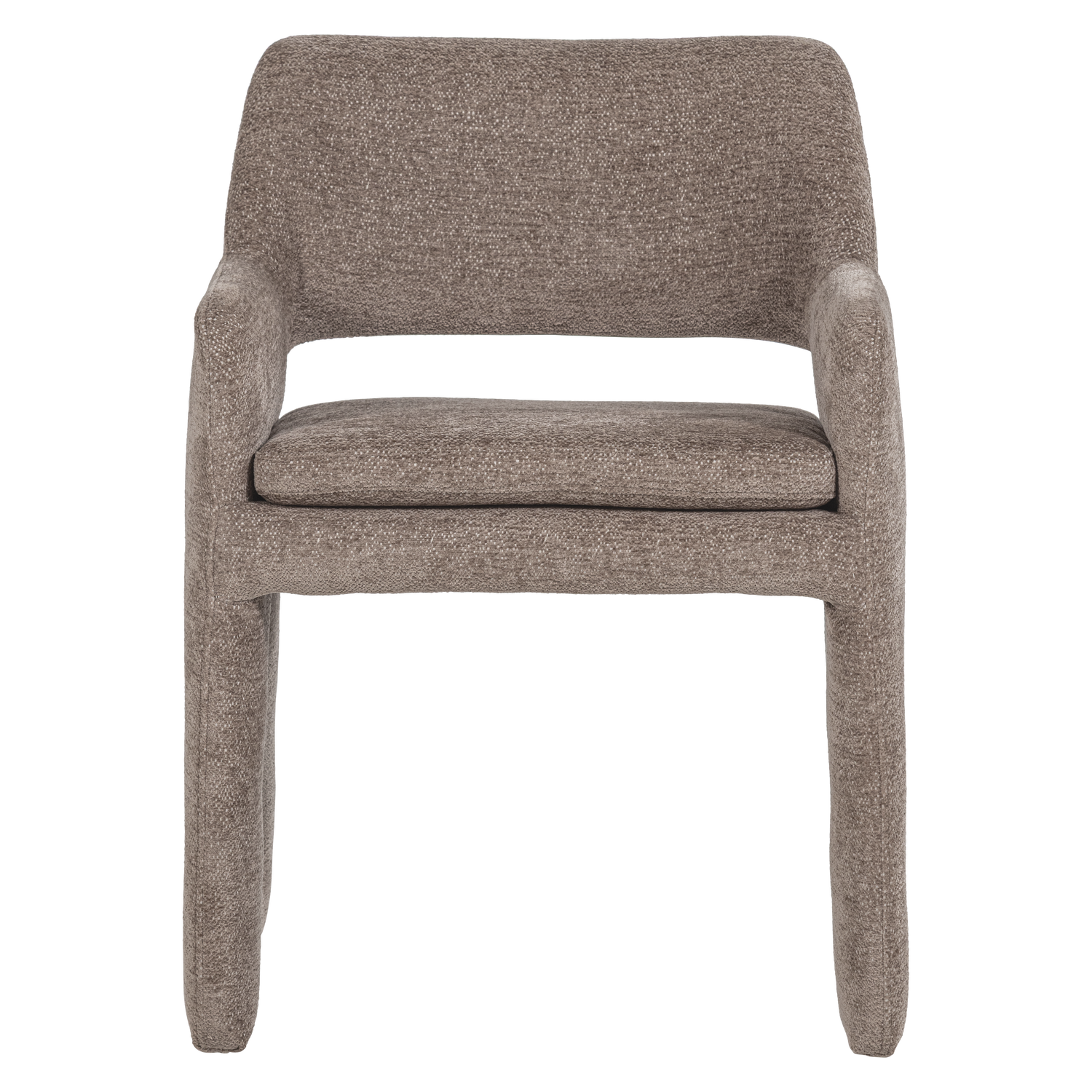 BIGFOOT ESSZIMMERSTUHL CHENILLE TAUPE [fsc]