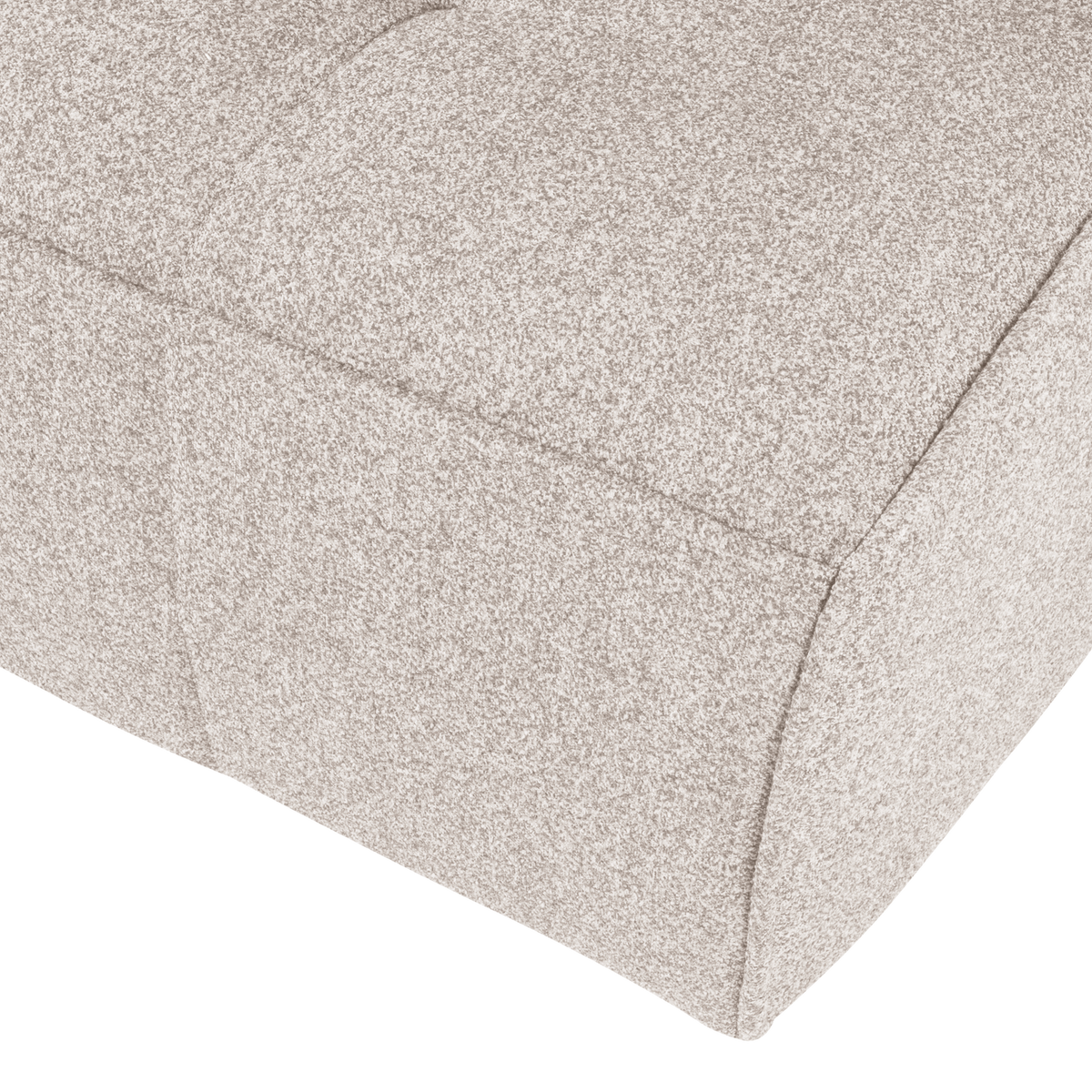 CLUSTER 3-SITZER SOFA BOUCLE SAND BEIGE
