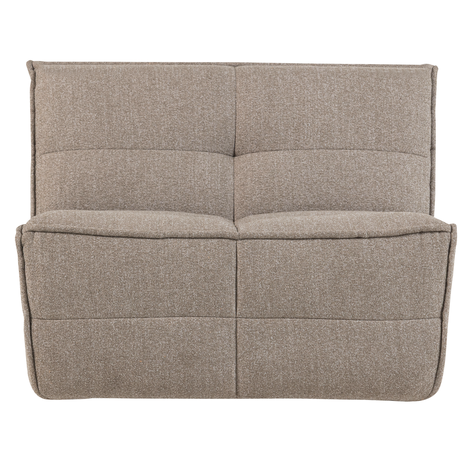 CLUSTER 1-SITZER ELEMENT BOUCLE KHAKI BRAUN