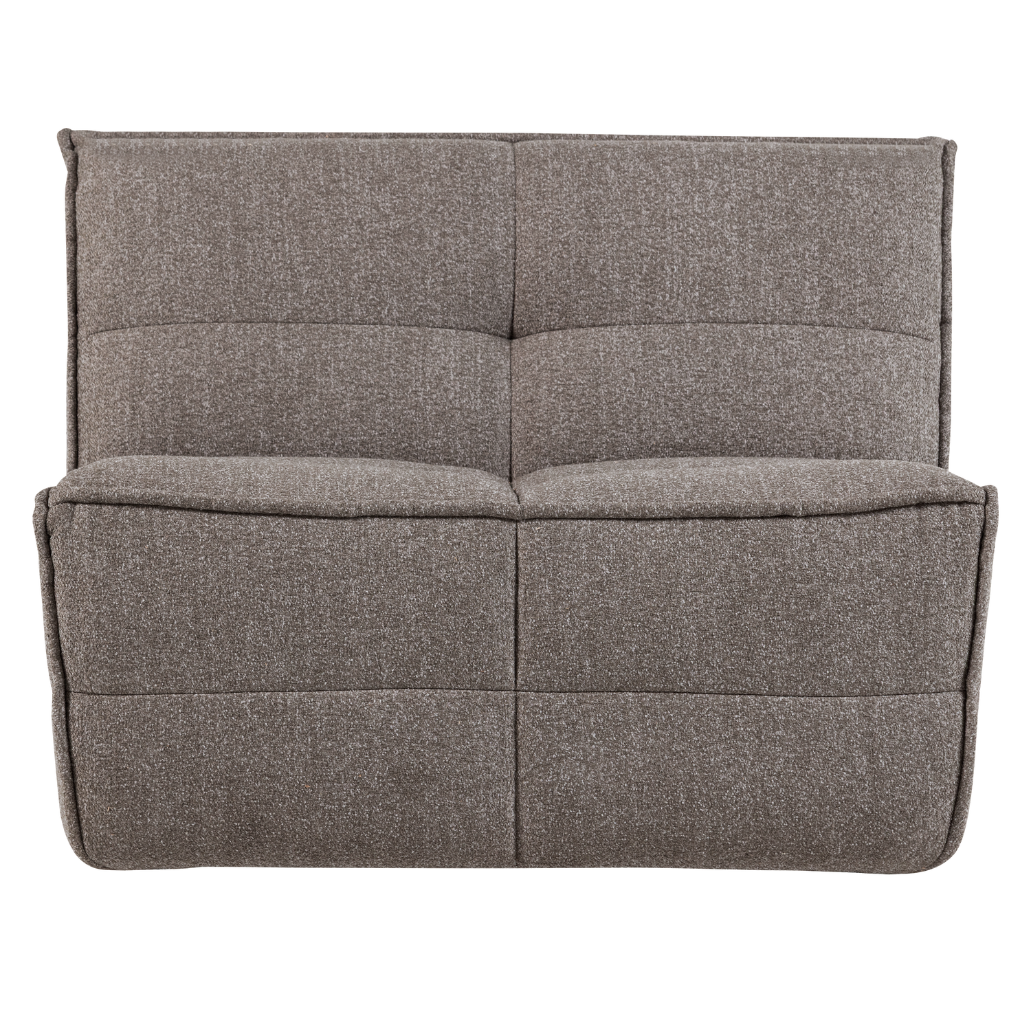 CLUSTER 1-SITZER ELEMENT BOUCLE MITTELBRAUN