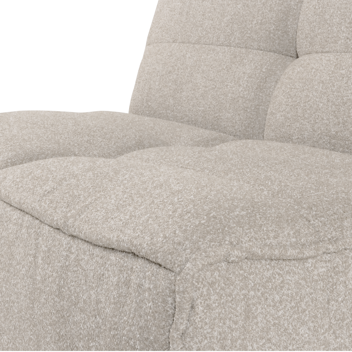 CLUSTER 1-SITZER ELEMENT BOUCLE SAND BEIGE