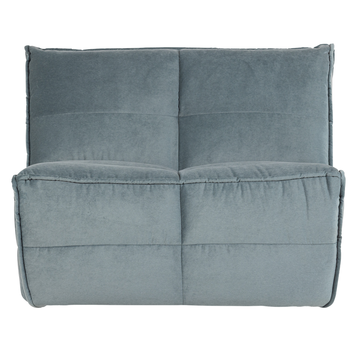 CLUSTER 1-SITZER ELEMENT SAMT TURQUOISE BLAU