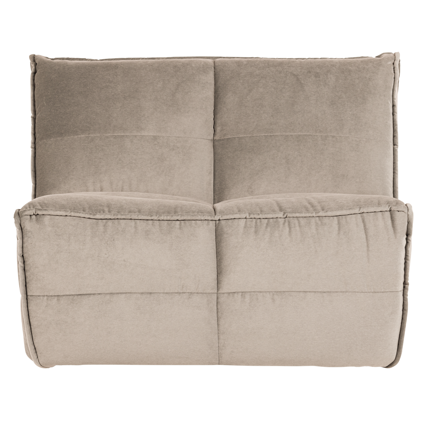 CLUSTER 1-SITZER ELEMENT SAMT WARMES TAUPE