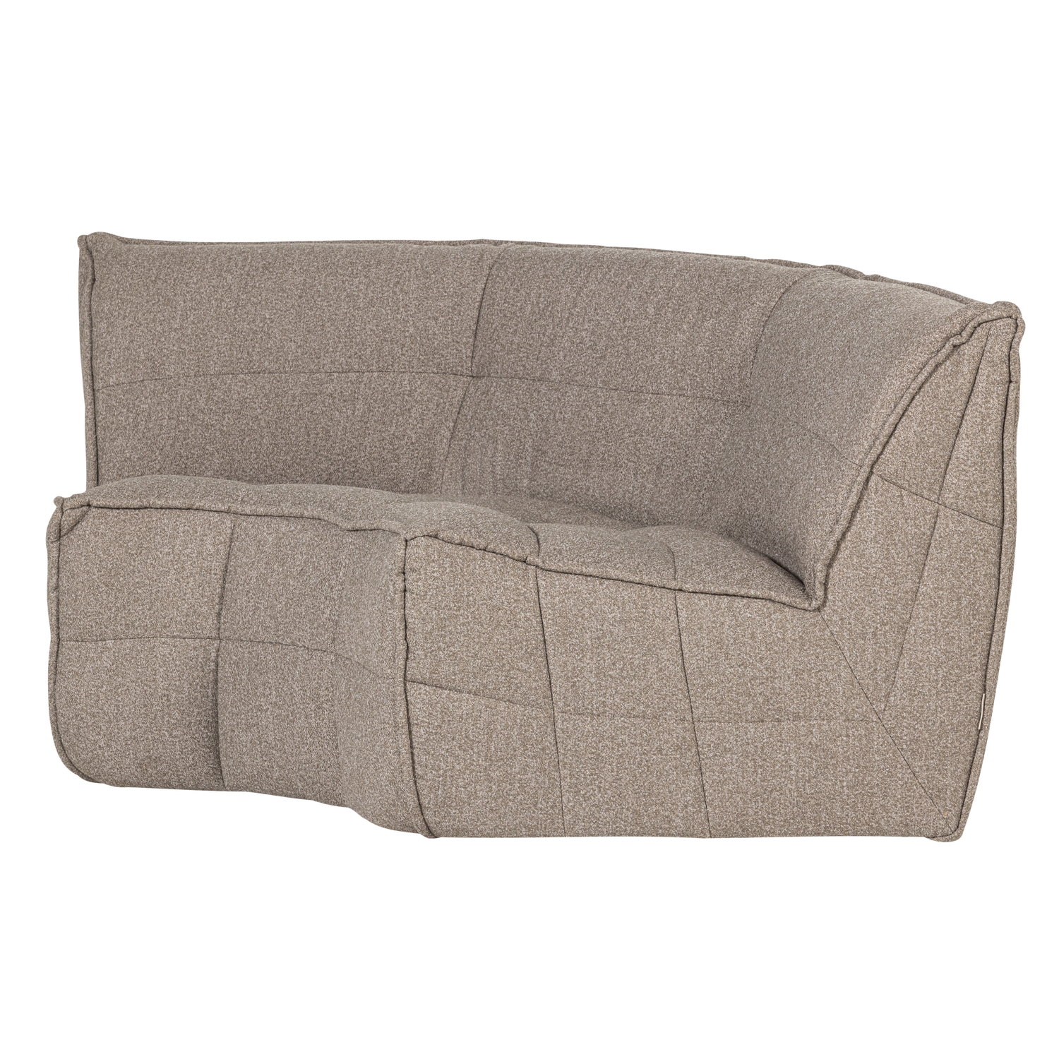 CLUSTER ECKELEMENT BOUCLE KHAKI BRAUN
