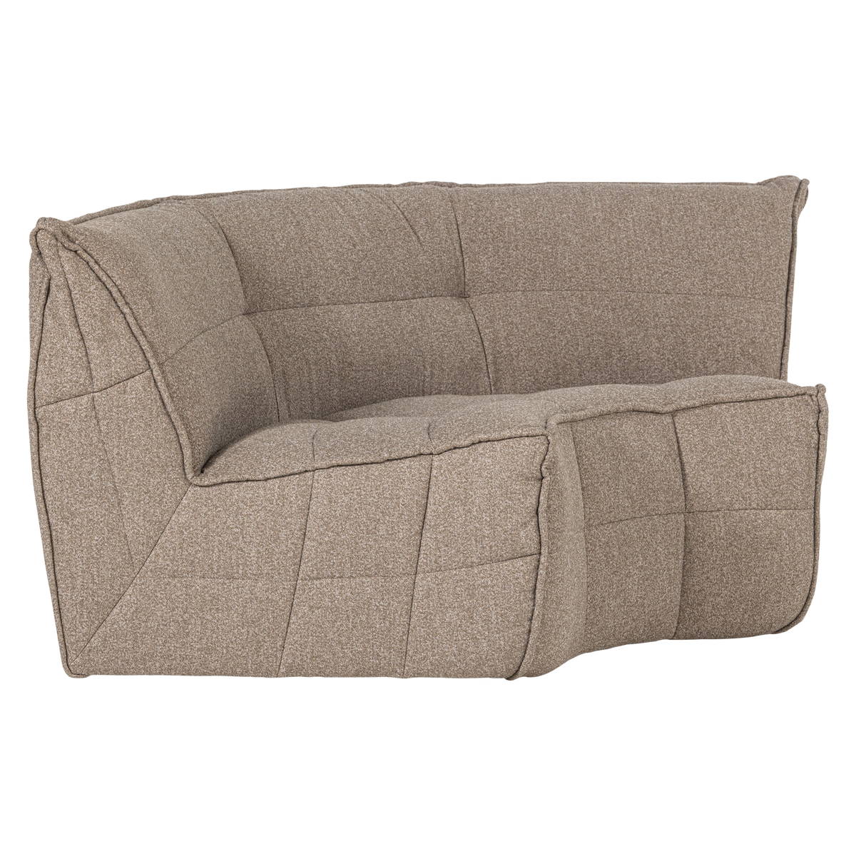 CLUSTER ECKELEMENT BOUCLE KHAKI BRAUN