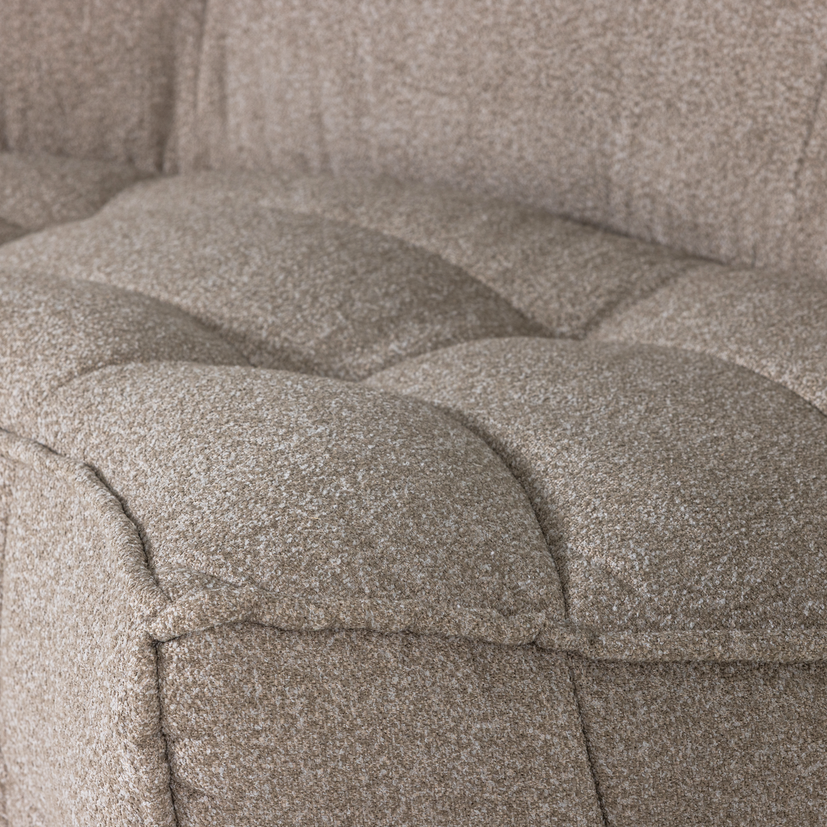 CLUSTER ECKELEMENT BOUCLE KHAKI BRAUN
