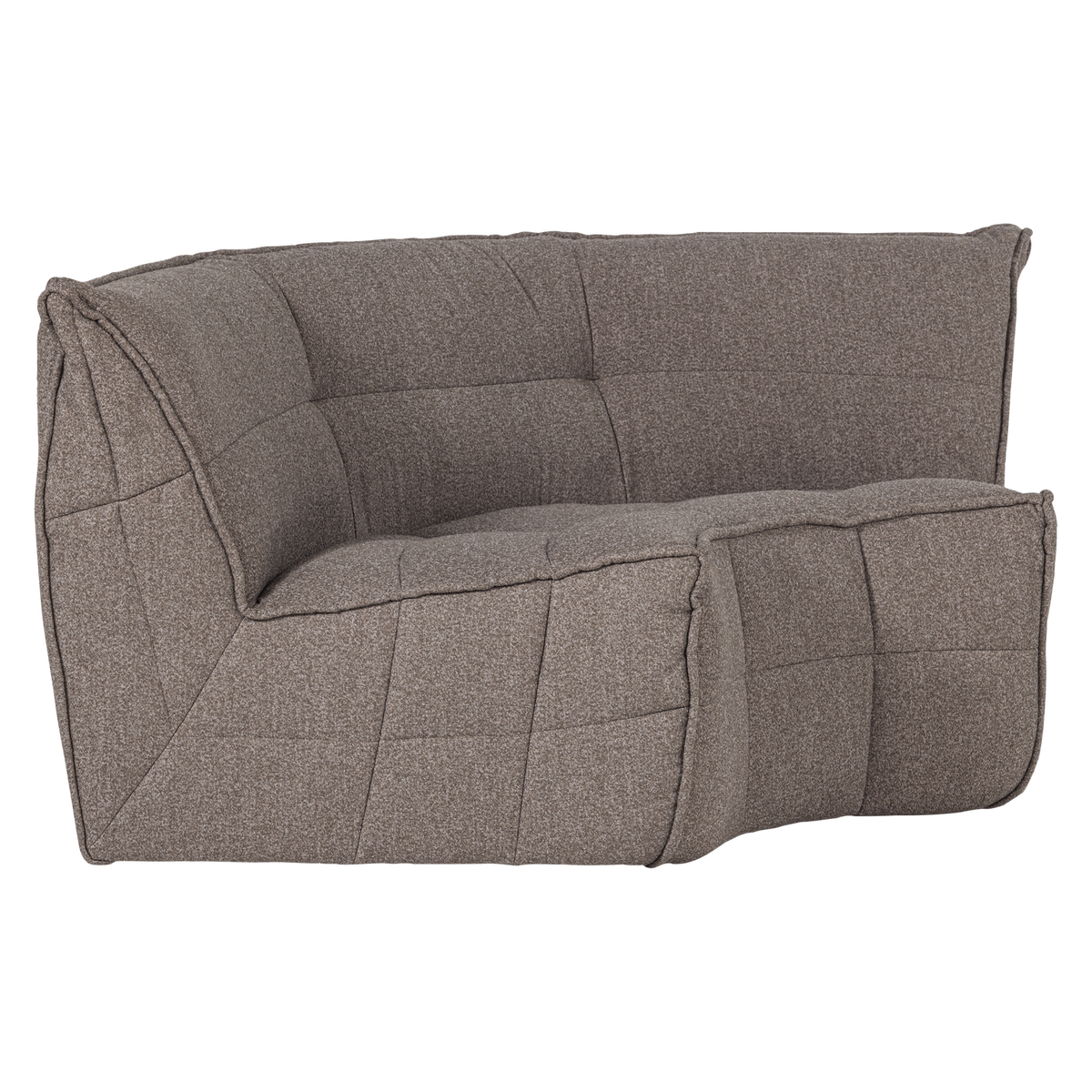 CLUSTER ECKELEMENT BOUCLE MITTELBRAUN